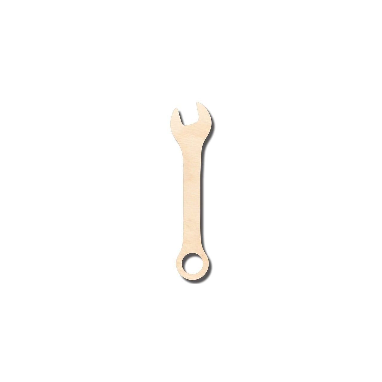 Unfinished Wood Tool - Wrench Shape Craft Items for Up to 46 DIY Projects