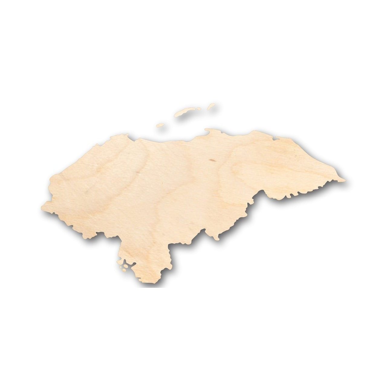 DIY Unfinished Honduras - Shaped Wood Crafts up to 46 Inches