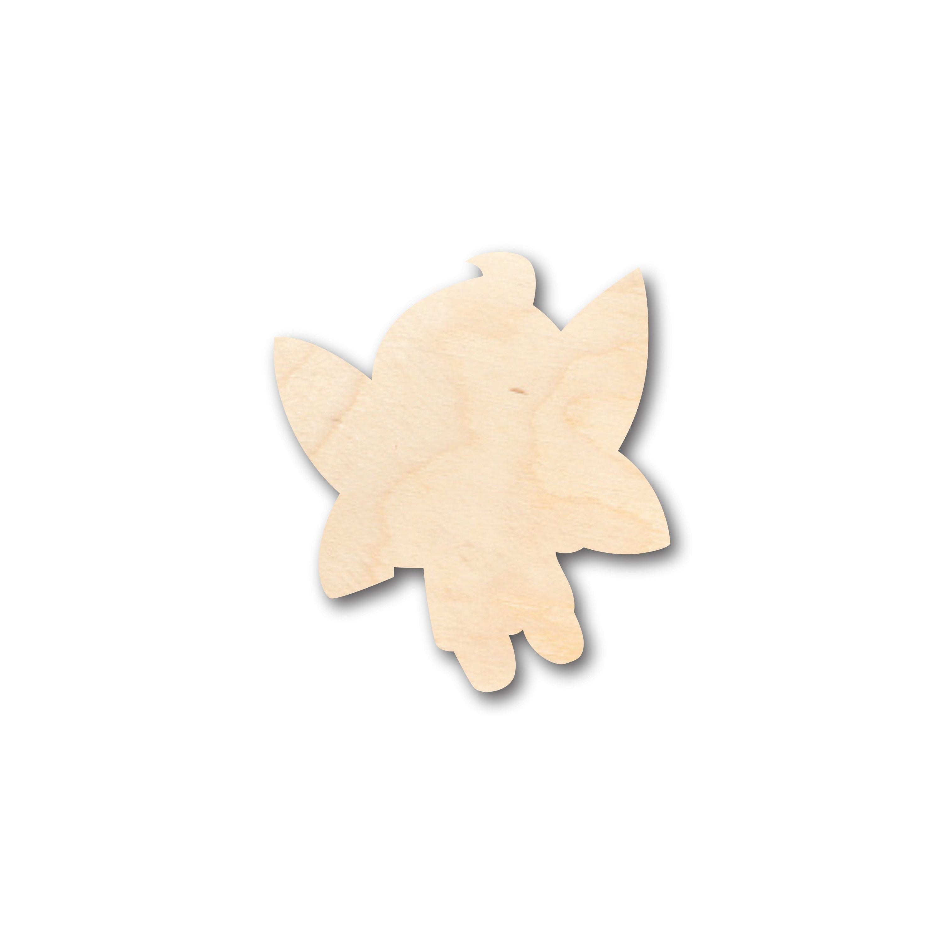 Unfinished Wood Crafts: Adorable Fairy Shapes for Up to 46 DIY Projects