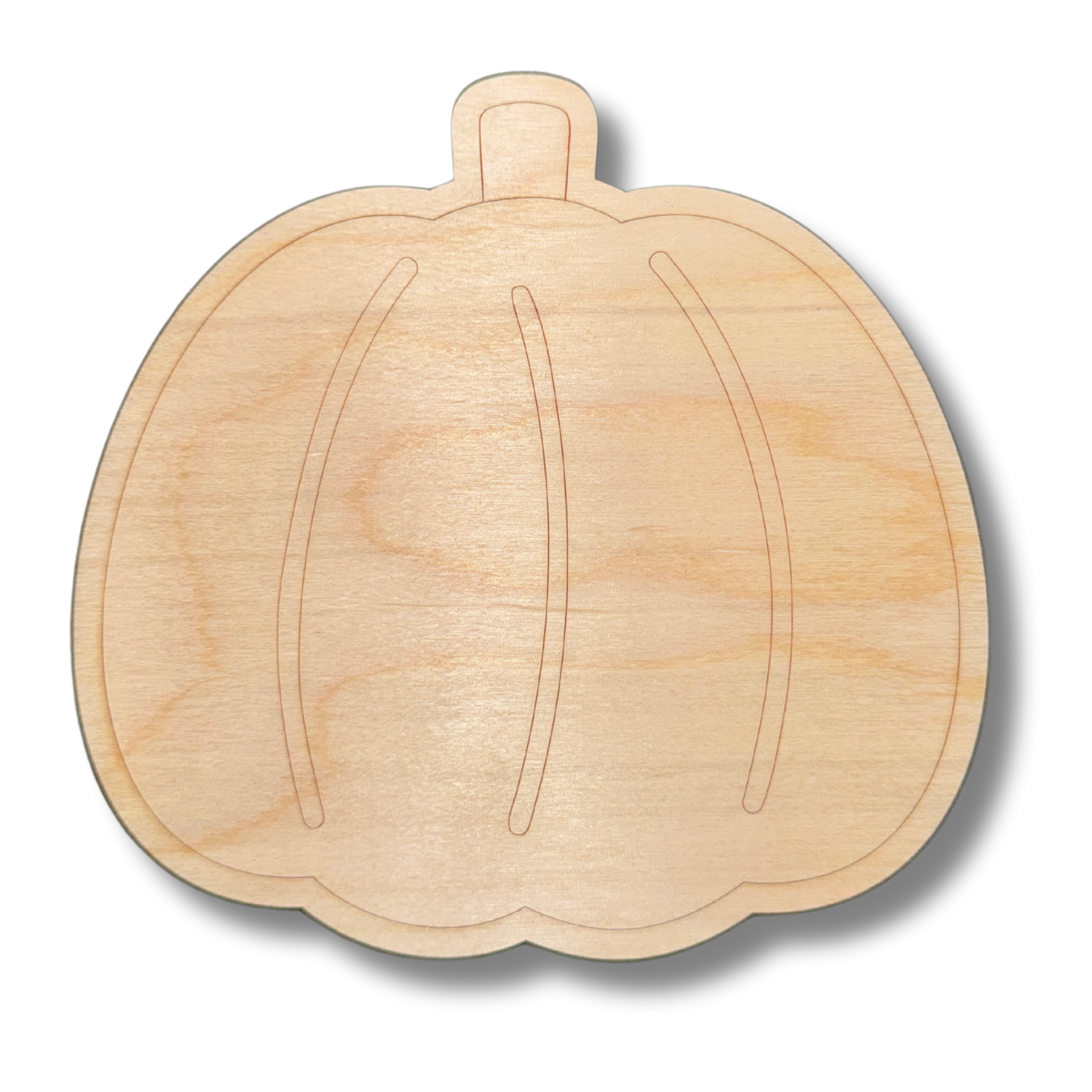 DIY Unfinished Wood Etched Pumpkin Shapes for Line-by-Line Painting, Up to 30 Pieces