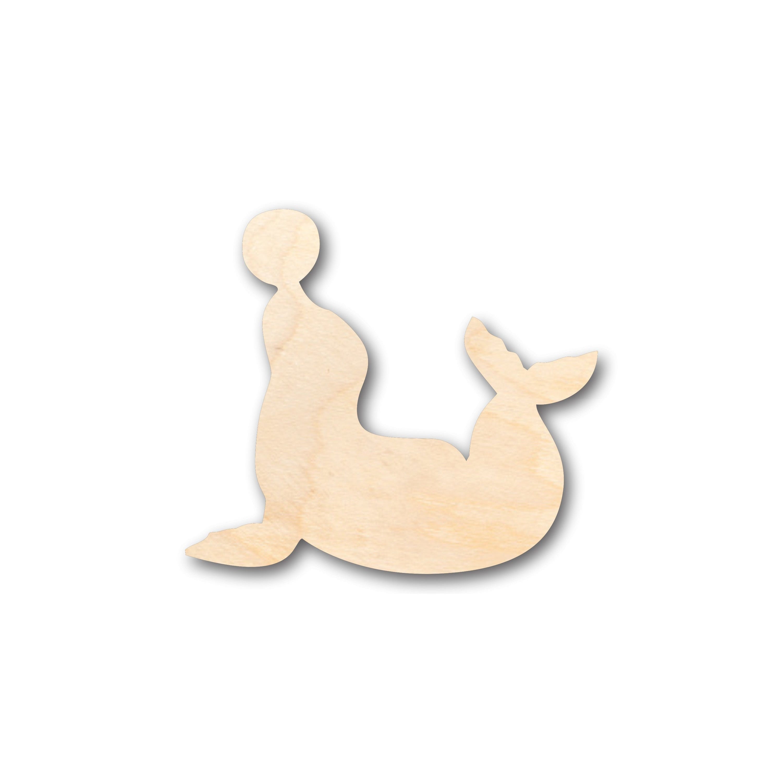 Unfinished Wood Seal - Shaped DIY Craft Supplies for Up to 46 Creative Projects