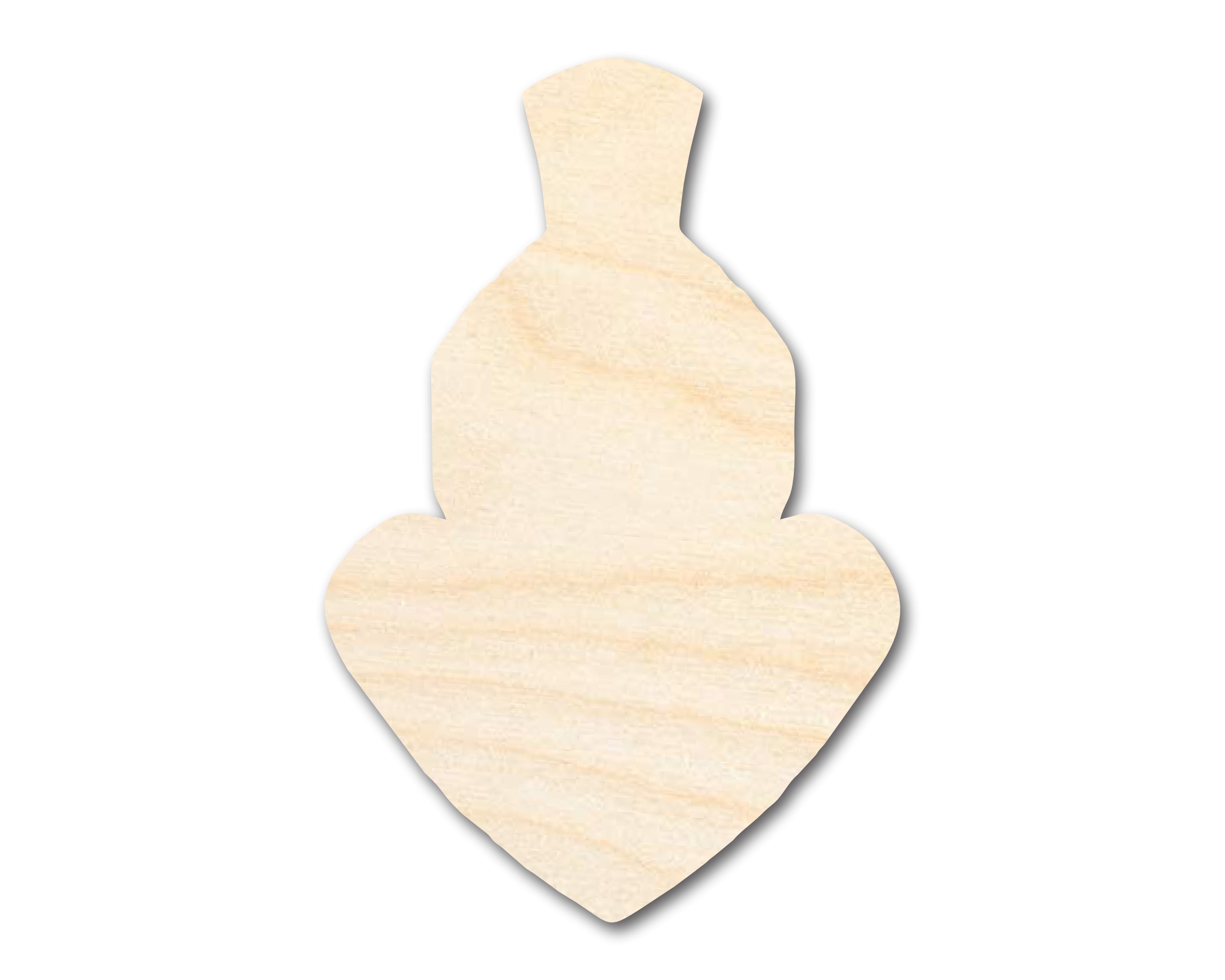 Unfinished DIY Craft Cutout in the Shape of a Spartan Mascot | Up to 46 Different DIY Options for Creative Projects