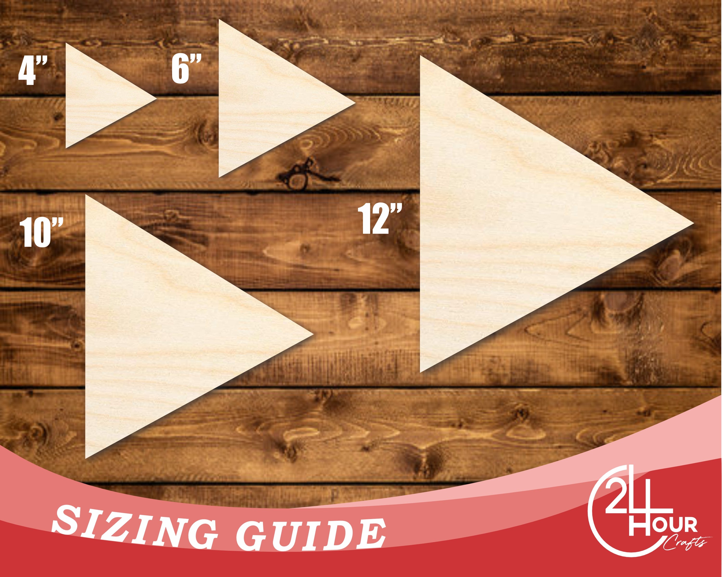 DIY Unfinished Baltic Birch Wood Play Shapes - Up to 46 Sizes Available