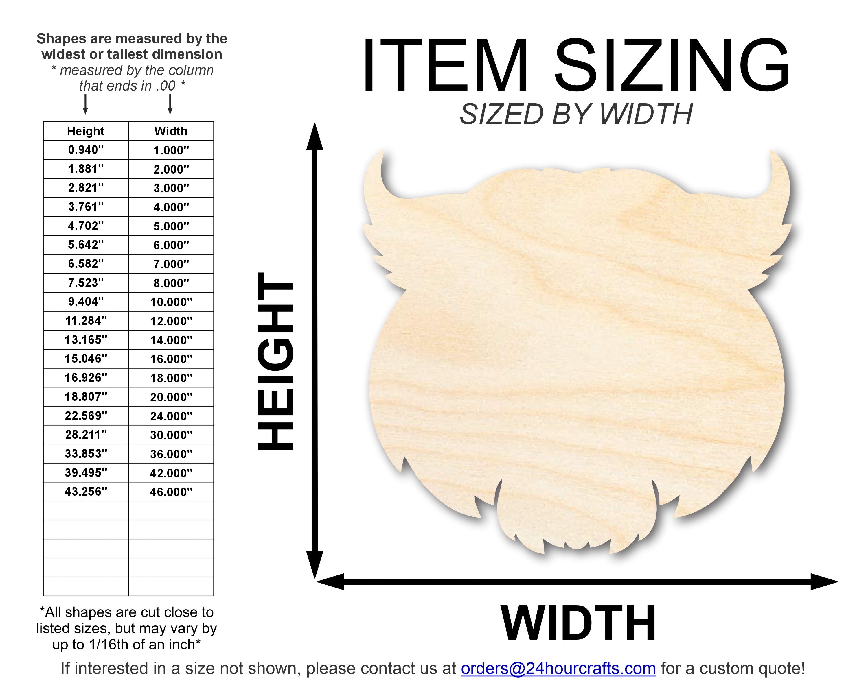 Unfinished Baltic Birch Wood Wildcat Mascot Shape Cutout for DIY Crafts, Sizes Up to 46 Inches