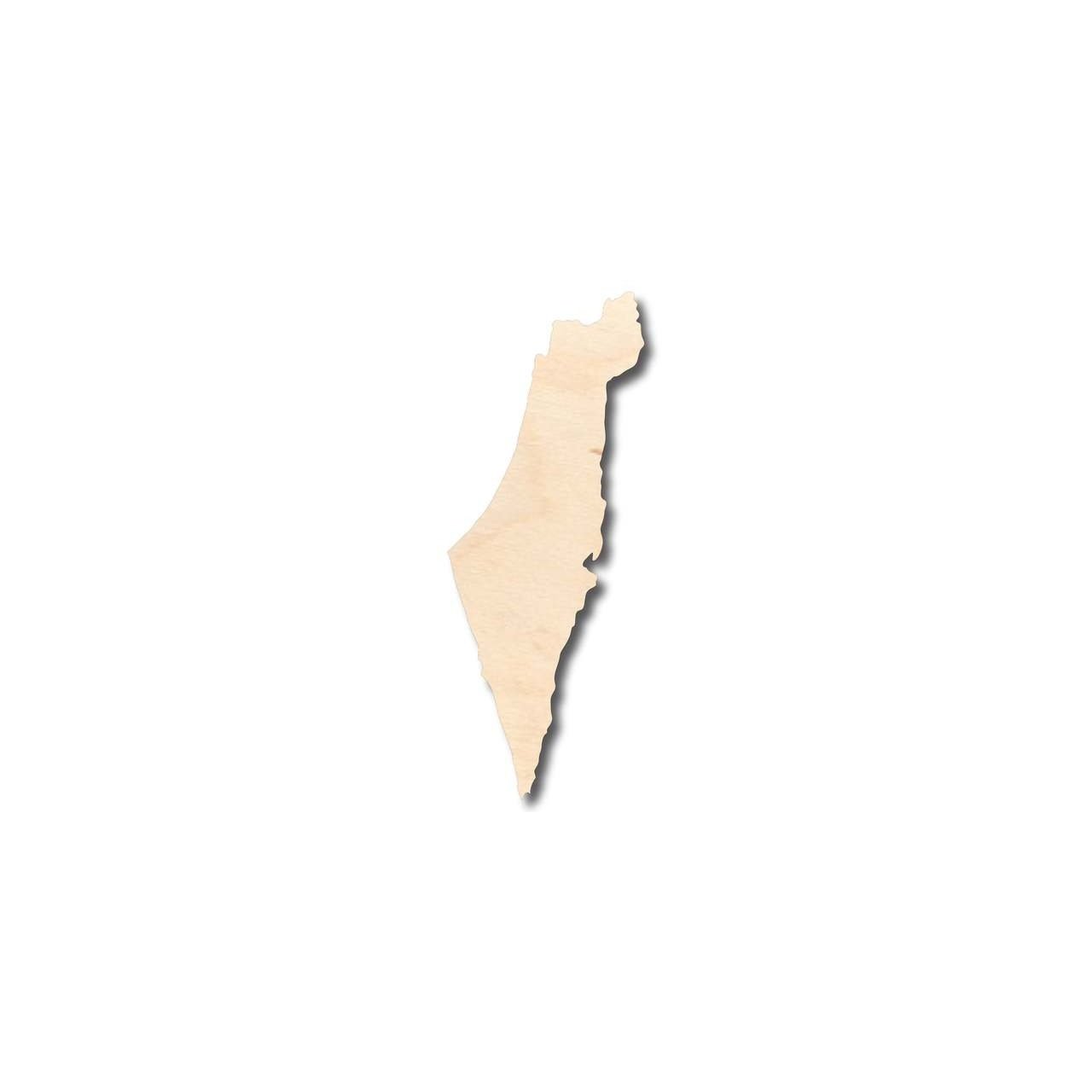 DIY Unfinished Israel - Shaped Wood Crafts, Up to 46 for Your Creativity