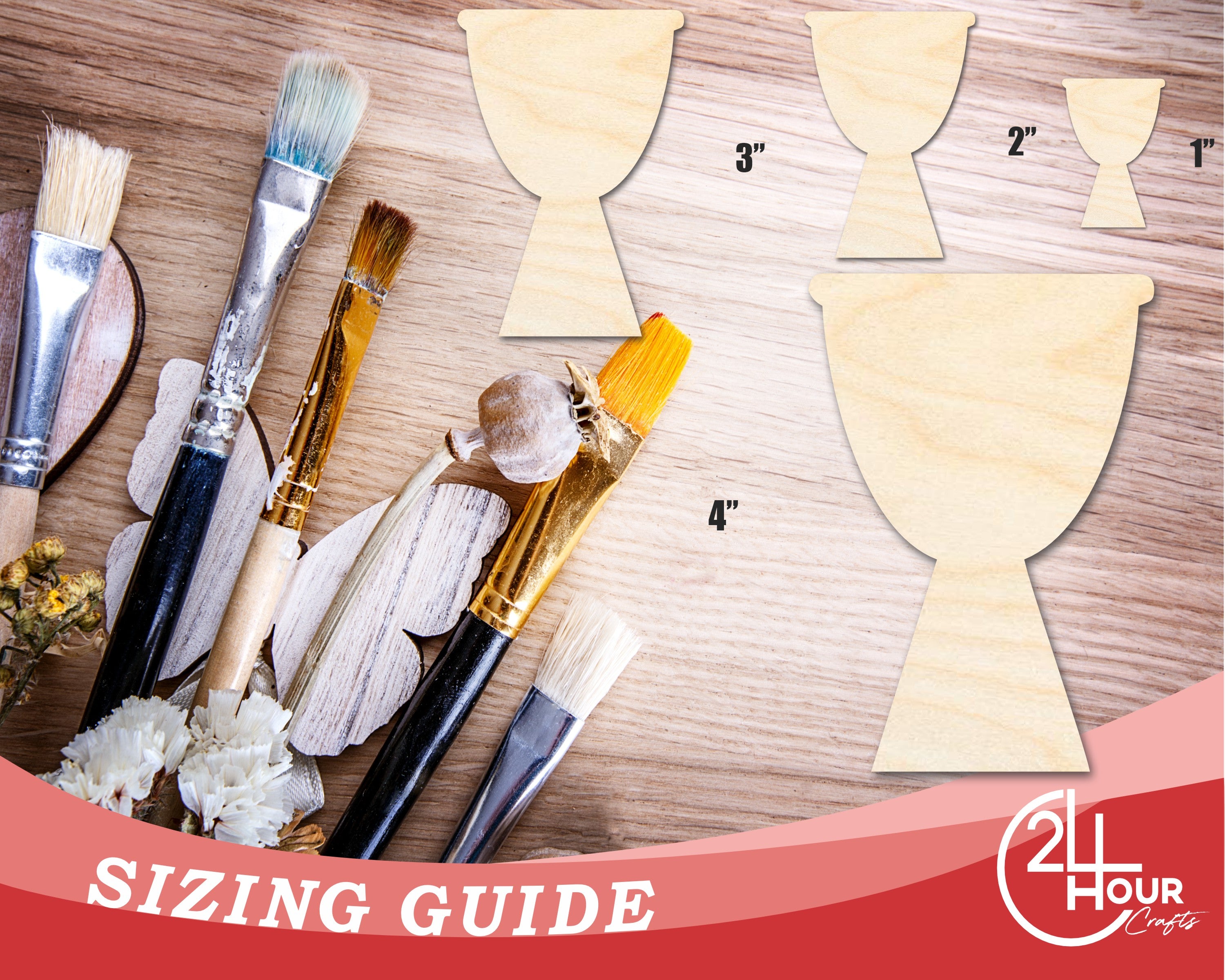 DIY Kwanzaa Craft: Unfinished Unity Cup Silhouette up to 46 DIY Options