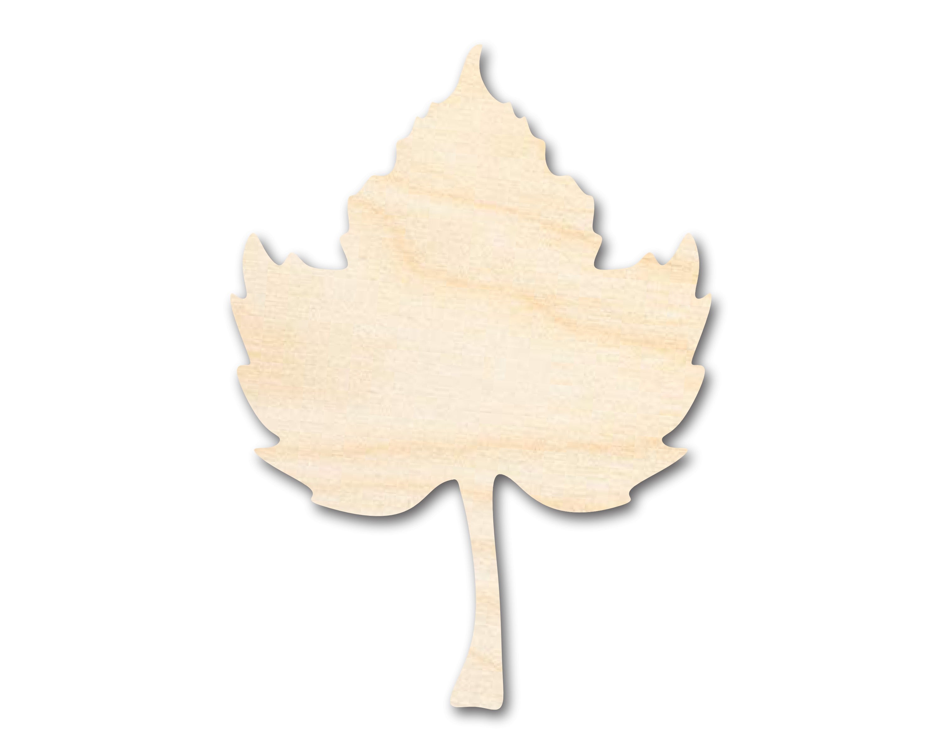 DIY Unfinished Wood Pumpkin Leaf Shapes for Fall Crafts, up to 46
