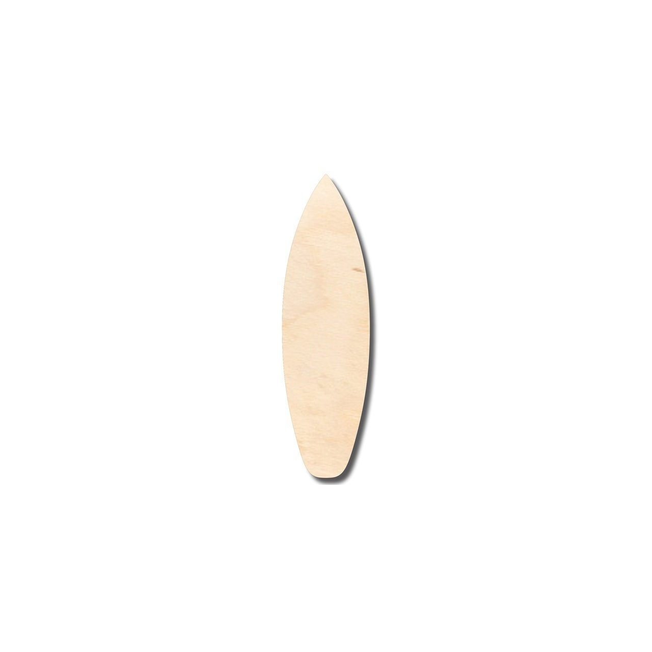 Unfinished DIY Wood Surfboard Shape Ideal for Surfing, Ocean, Beach, Nursery and Craft Projects, Available up to 46 Inches