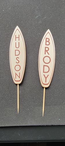 Unfinished DIY Wood Surfboard Shape Ideal for Surfing, Ocean, Beach, Nursery and Craft Projects, Available up to 46 Inches