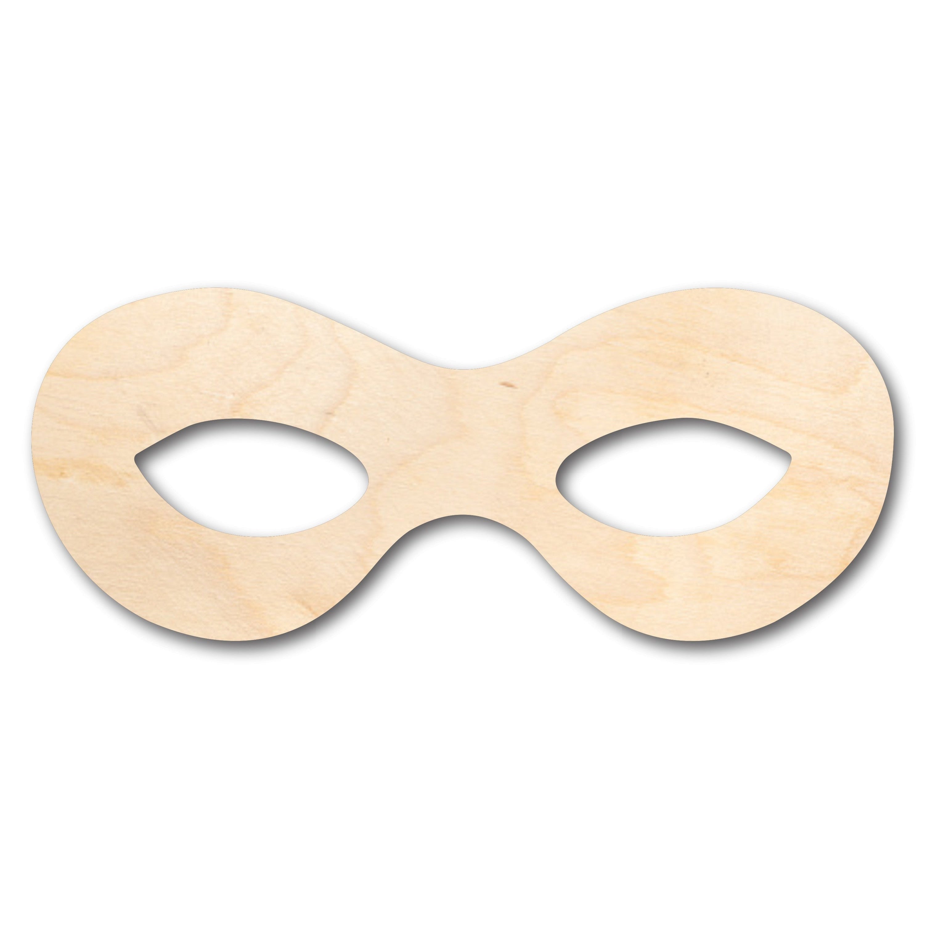 DIY Unfinished Super Hero Wood Mask Shapes - Up to 46 Pieces for Crafts