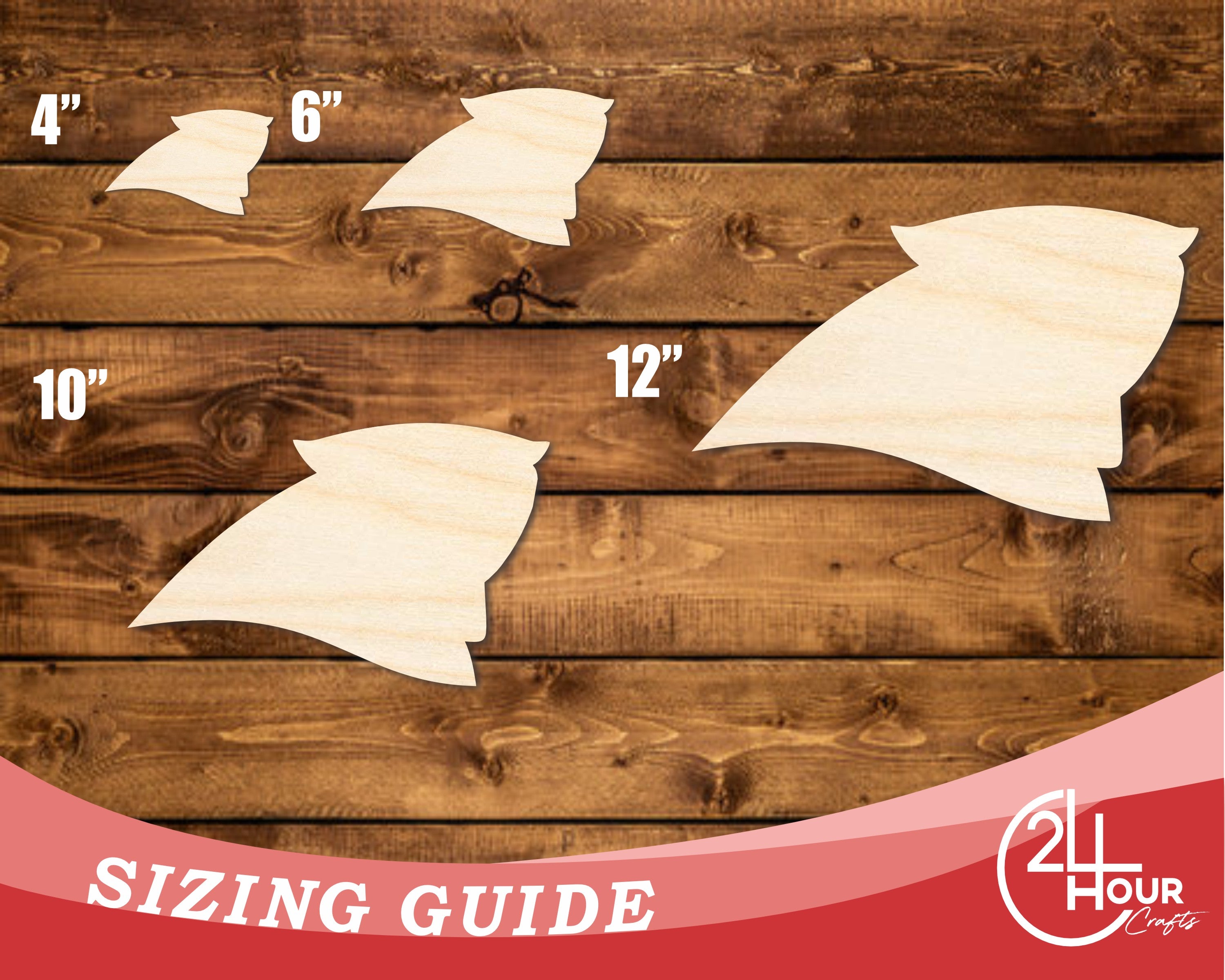 DIY Unfinished Baltic Birch Wood Panther Mascot Cutout up to 46 Inches