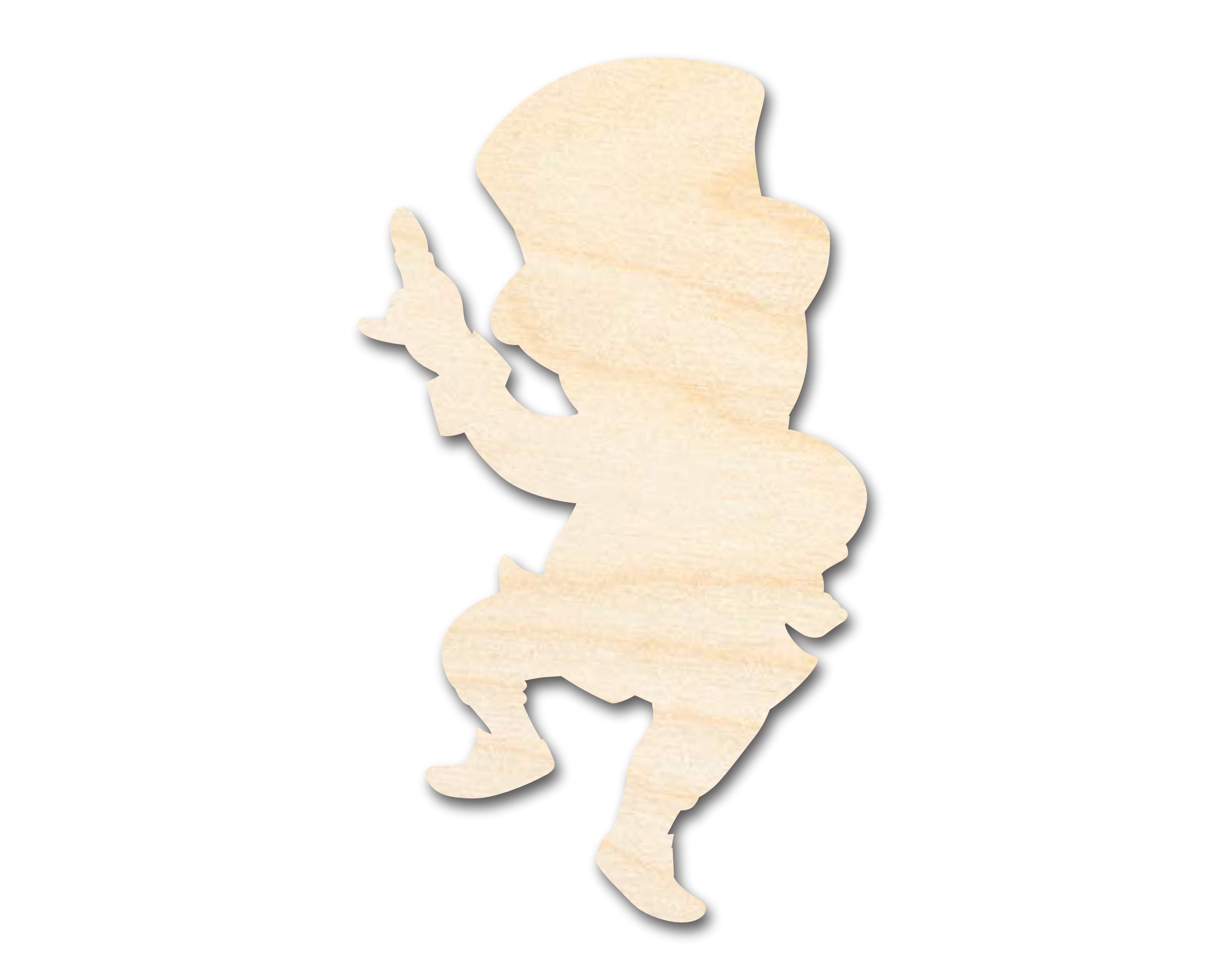 DIY Unfinished Baltic Birch Leprechaun Shape Cutouts up to 46 Inches