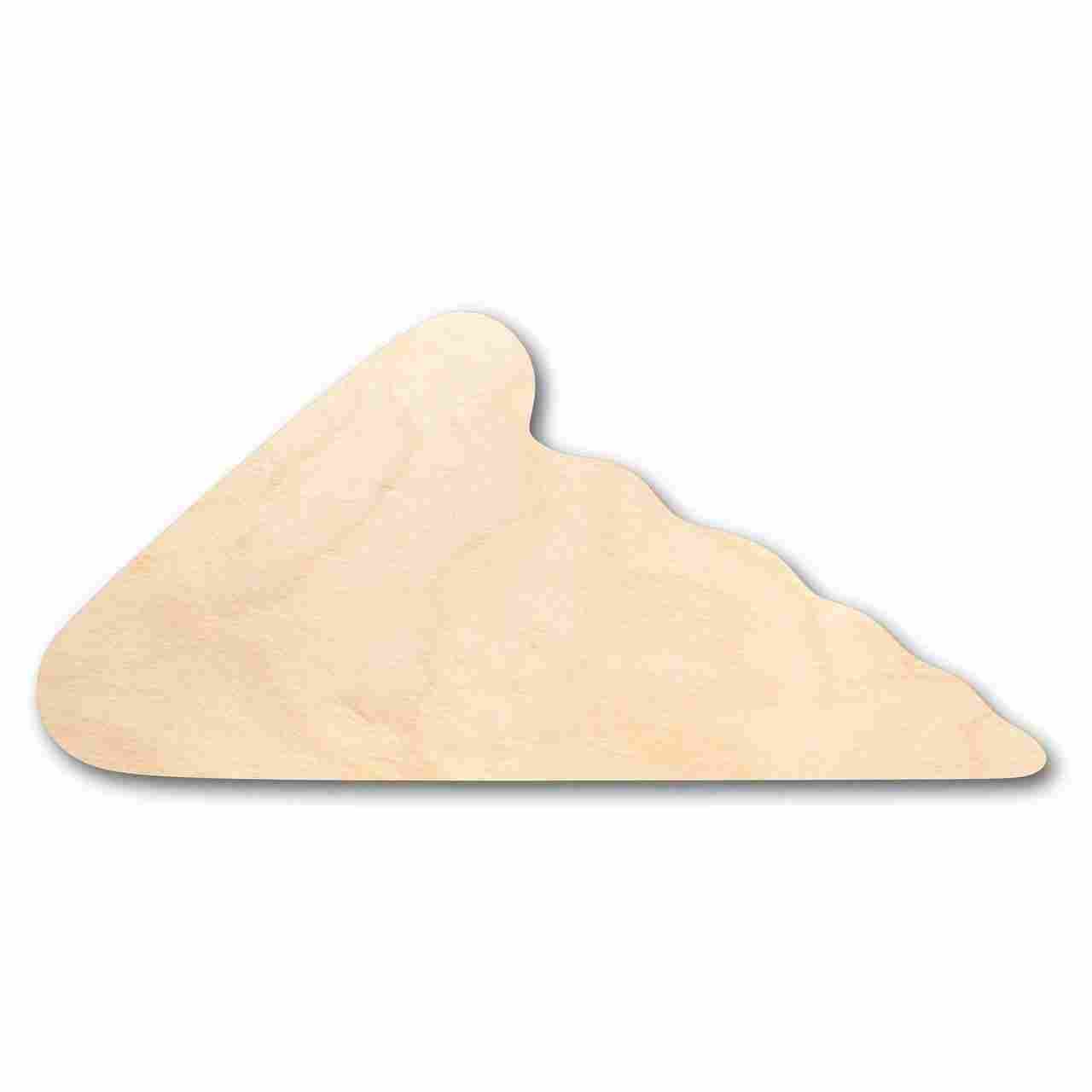 Unfinished Wood Pizza Slice Shape for Kitchen, Food, and Craft Projects - Up to 46 DIY Crafting Options