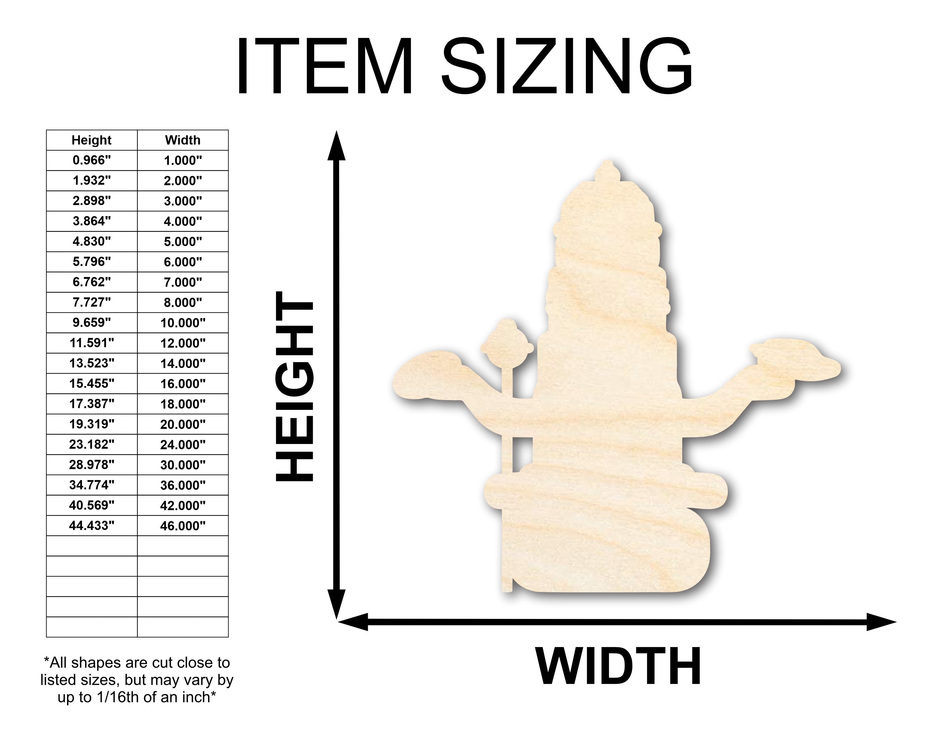 Unfinished Wood Handicraft in Vishnu Shape - Ideal for Crafts, Sizes up to 46 Inches