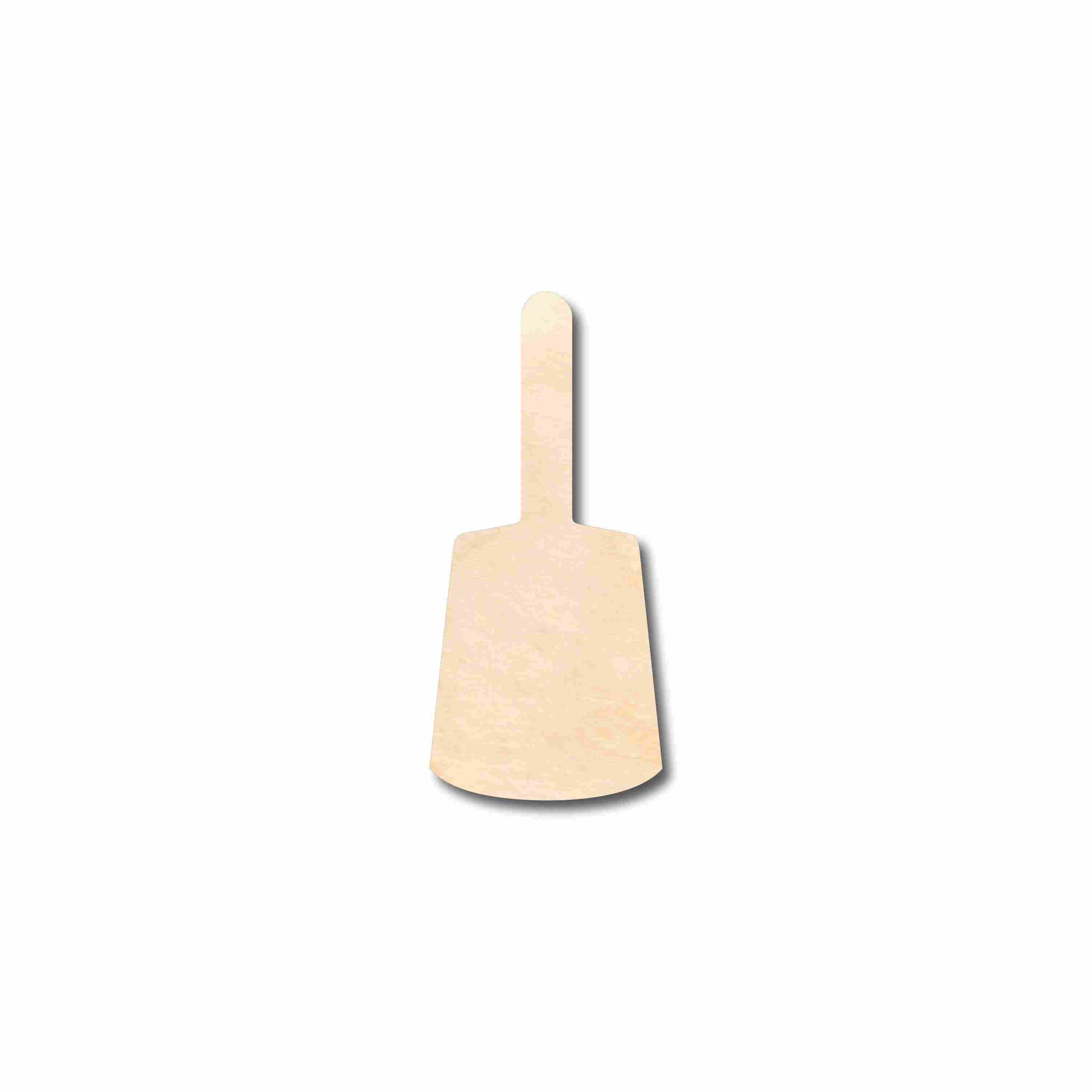 DIY Unfinished Baltic Birch Wood Cow Bell Silhouette - Up to 46 Crafts