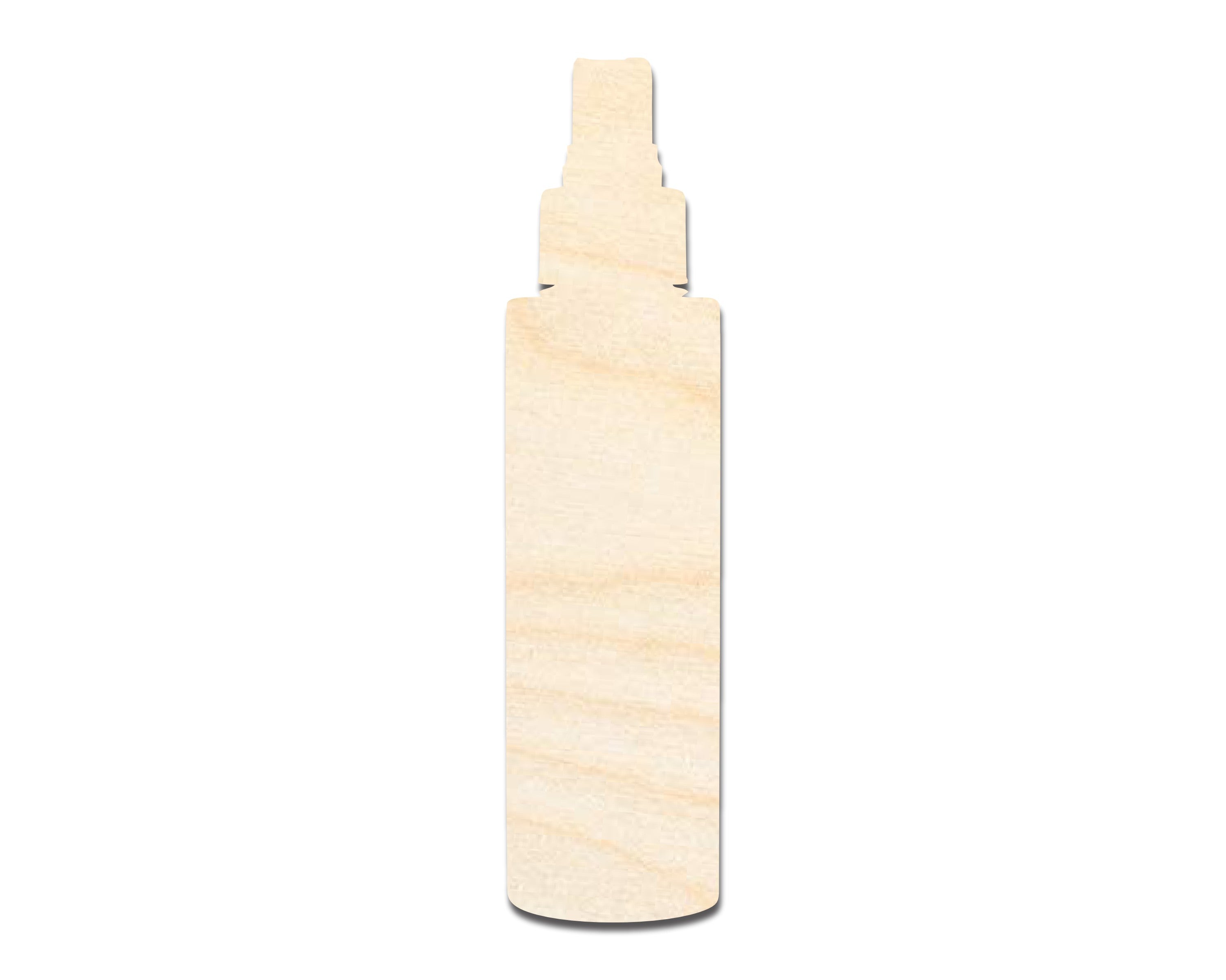 Unfinished DIY Craft Cutout in Wood Facial Spray Shape | Up to 46 DIY Options for Creative Projects