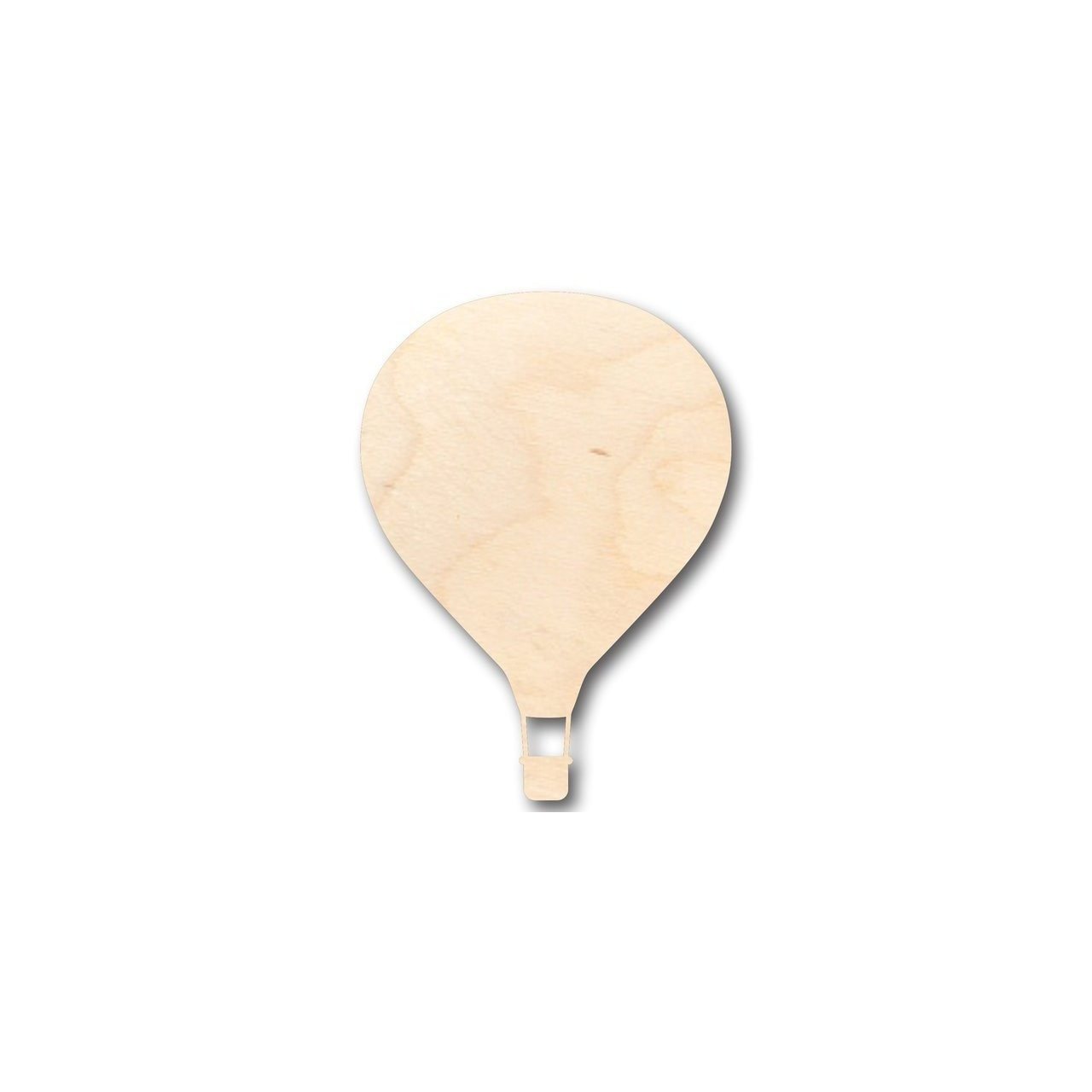 DIY Unfinished Wood Hot Air Balloon Shape for Crafts, Up to 46