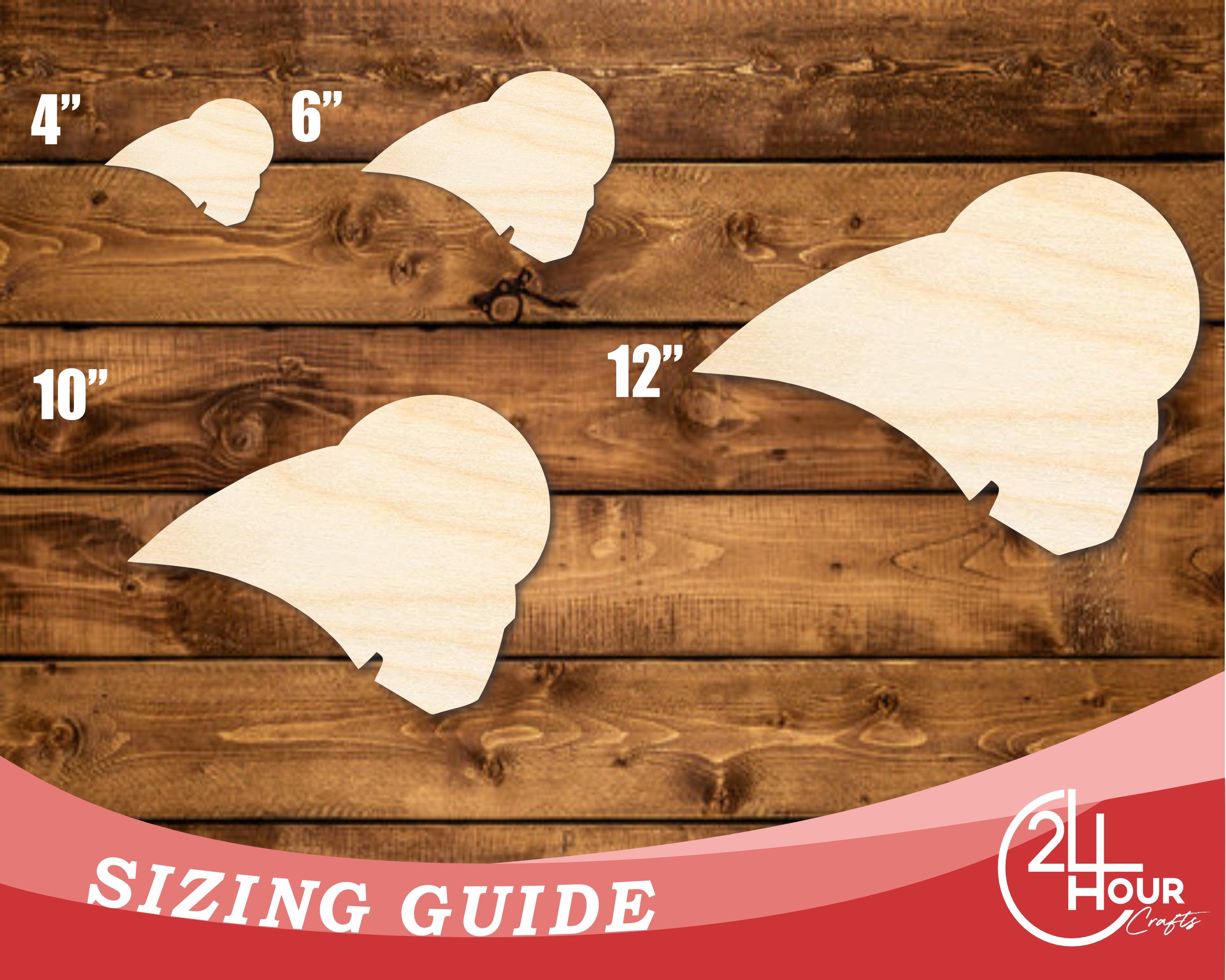 DIY Unfinished Baltic Birch Ram Mascot Shape Cutout - Up to 46 Inches