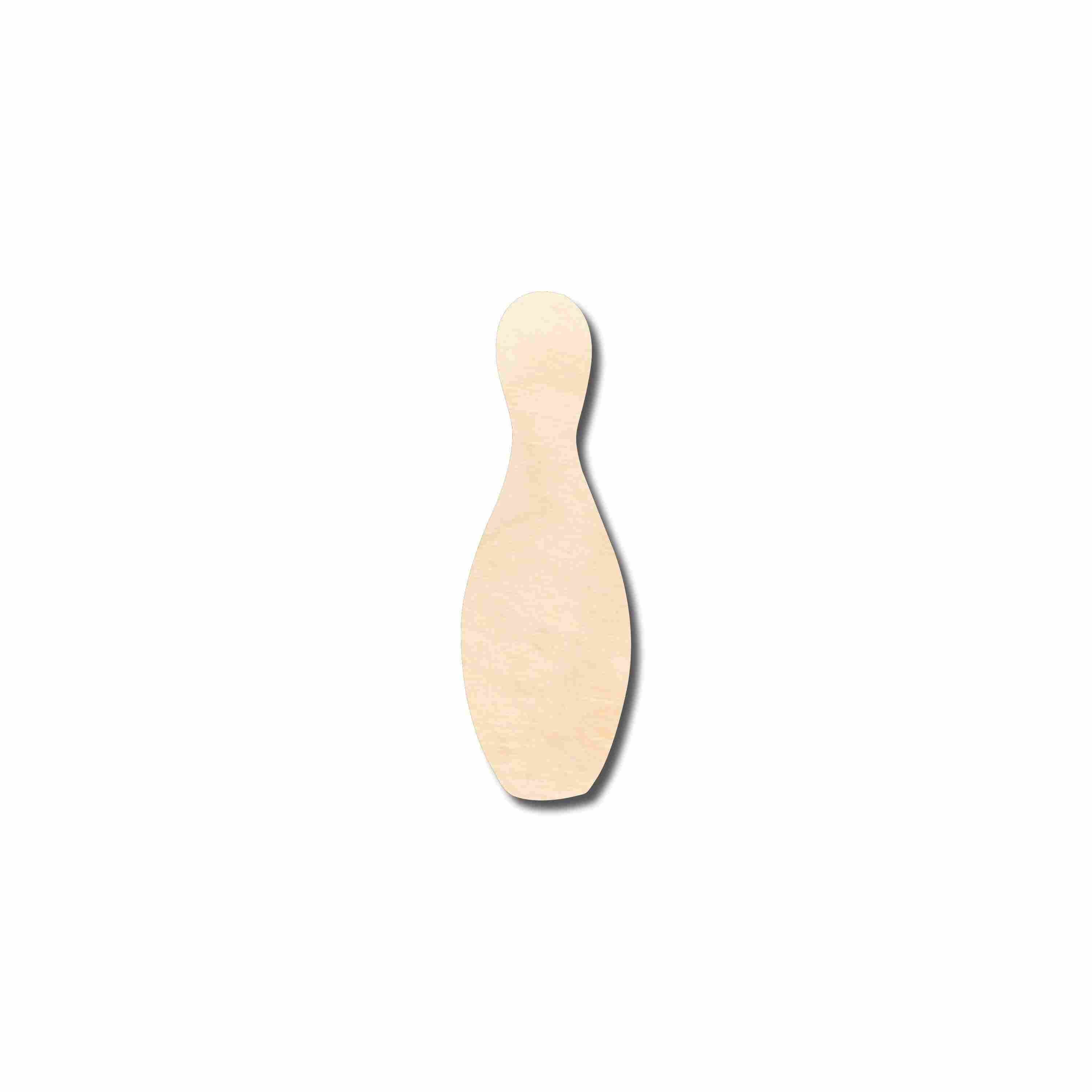 Unfinished Wood Bowling Pin Silhouette - Craft- up to 46 DIY