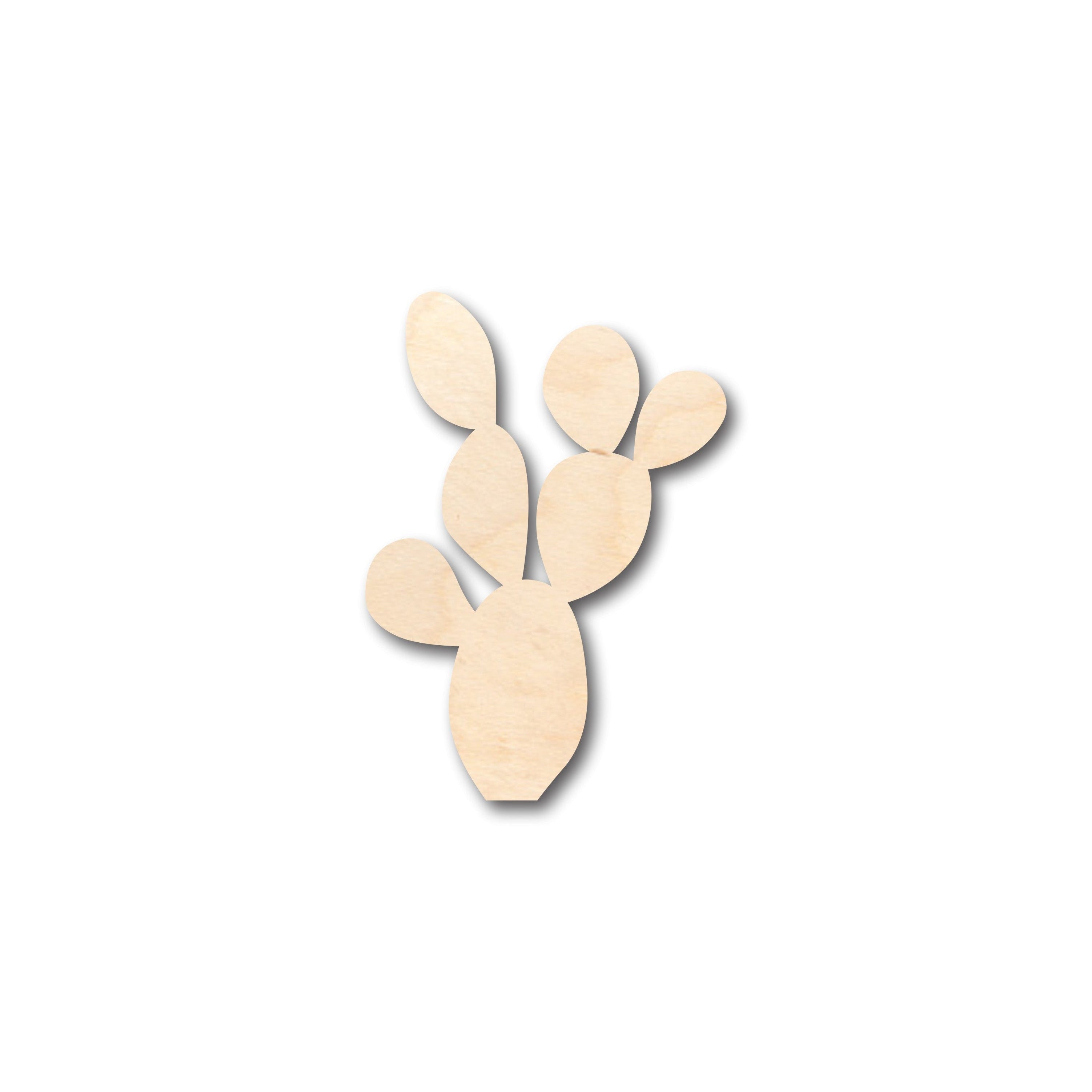 Unfinished Wood Craft Supplies in Cactus Shape for Up to 46 Do - It - Yourself Projects