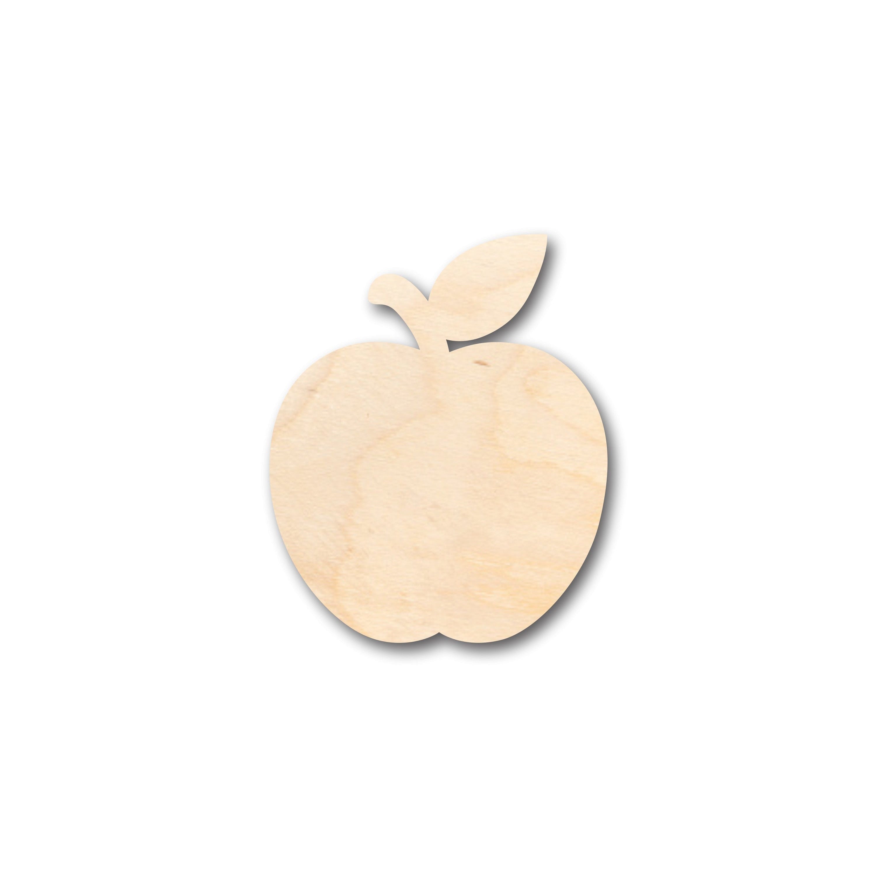 DIY Unfinished Wood Peach Shapes for Crafts (Up to 46 Pieces)