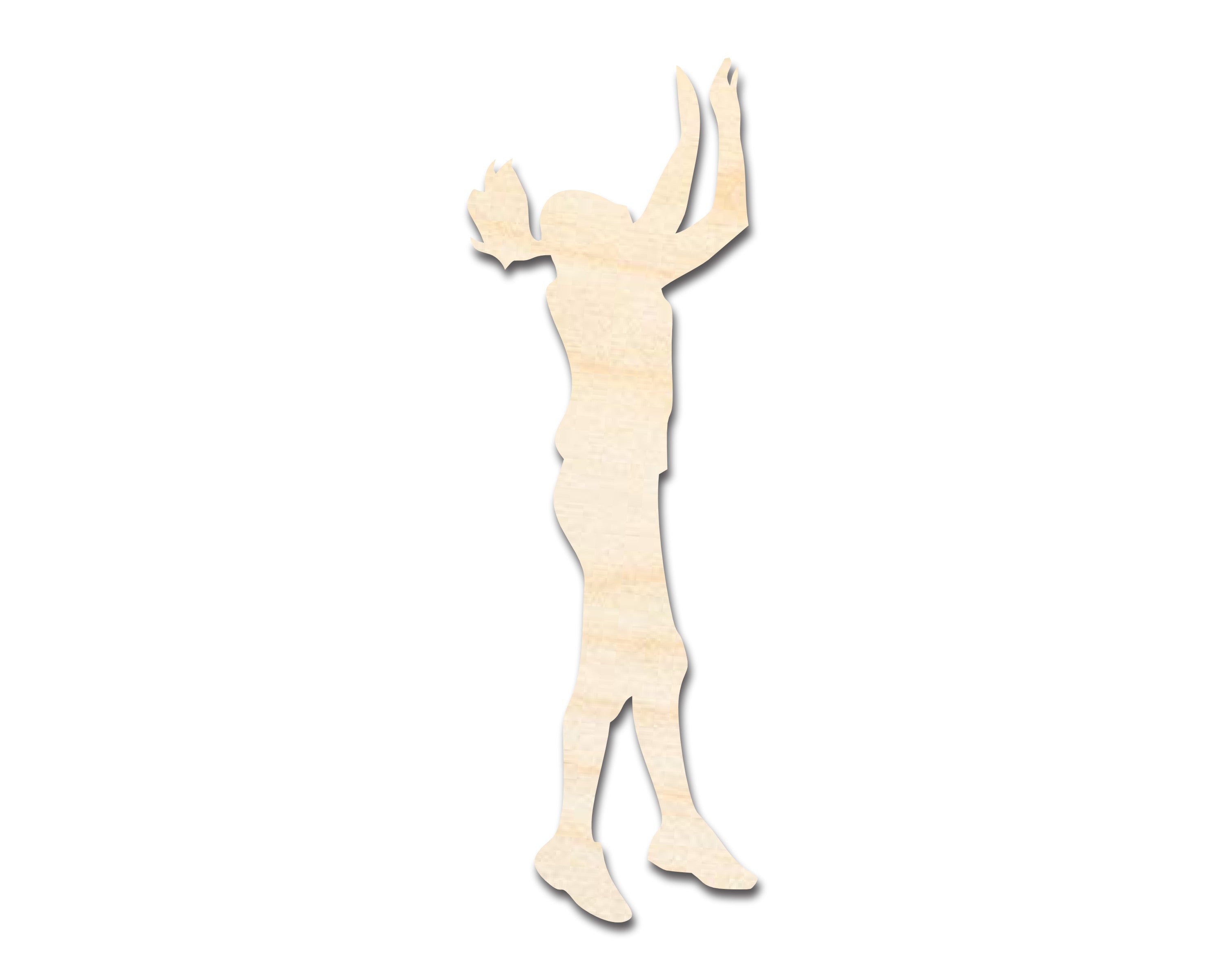DIY Unfinished Wood Volleyball Set Cutouts up to 46 Inches