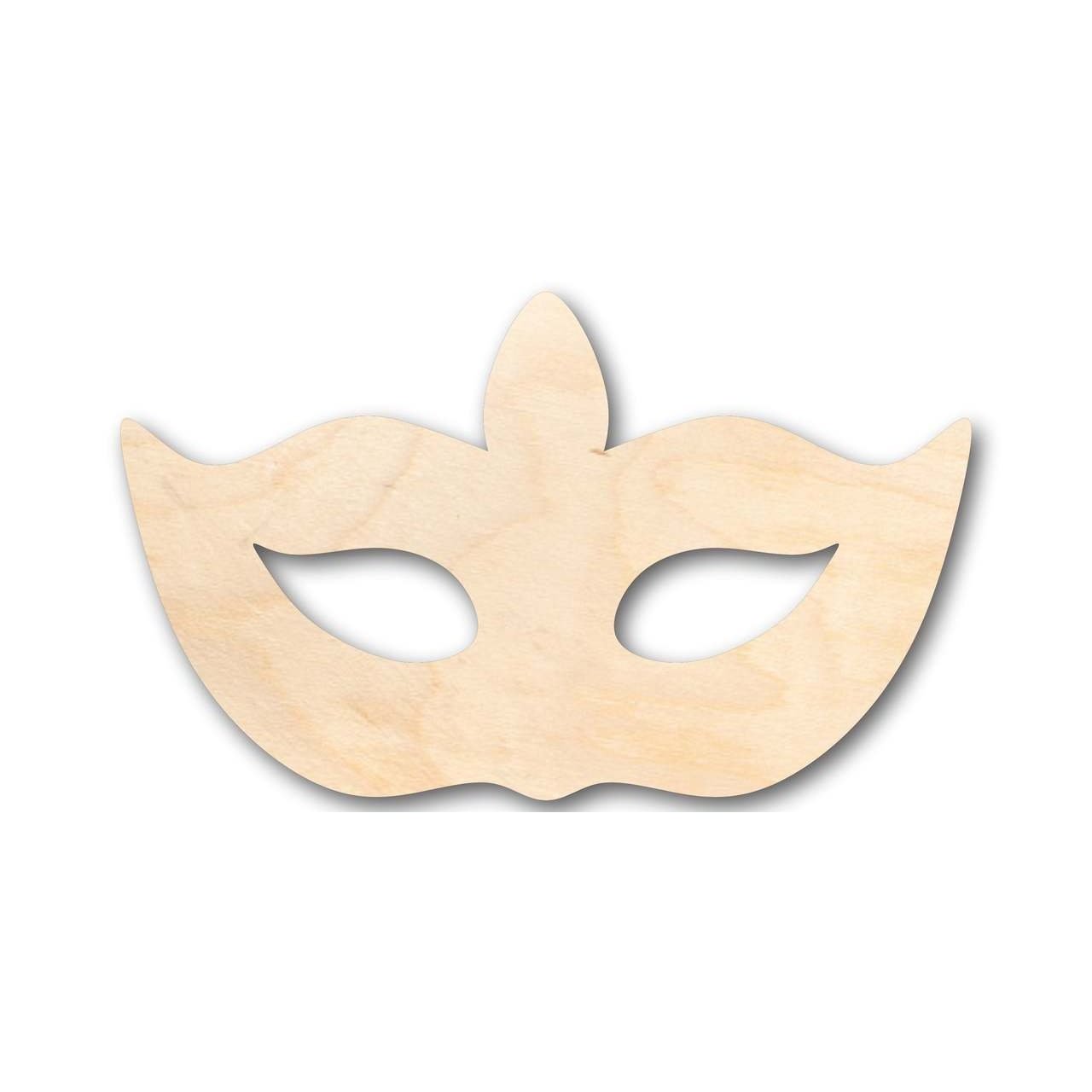 Unfinished DIY Wood Masquerade Mask Shapes for Party and Carnival, Up to 46