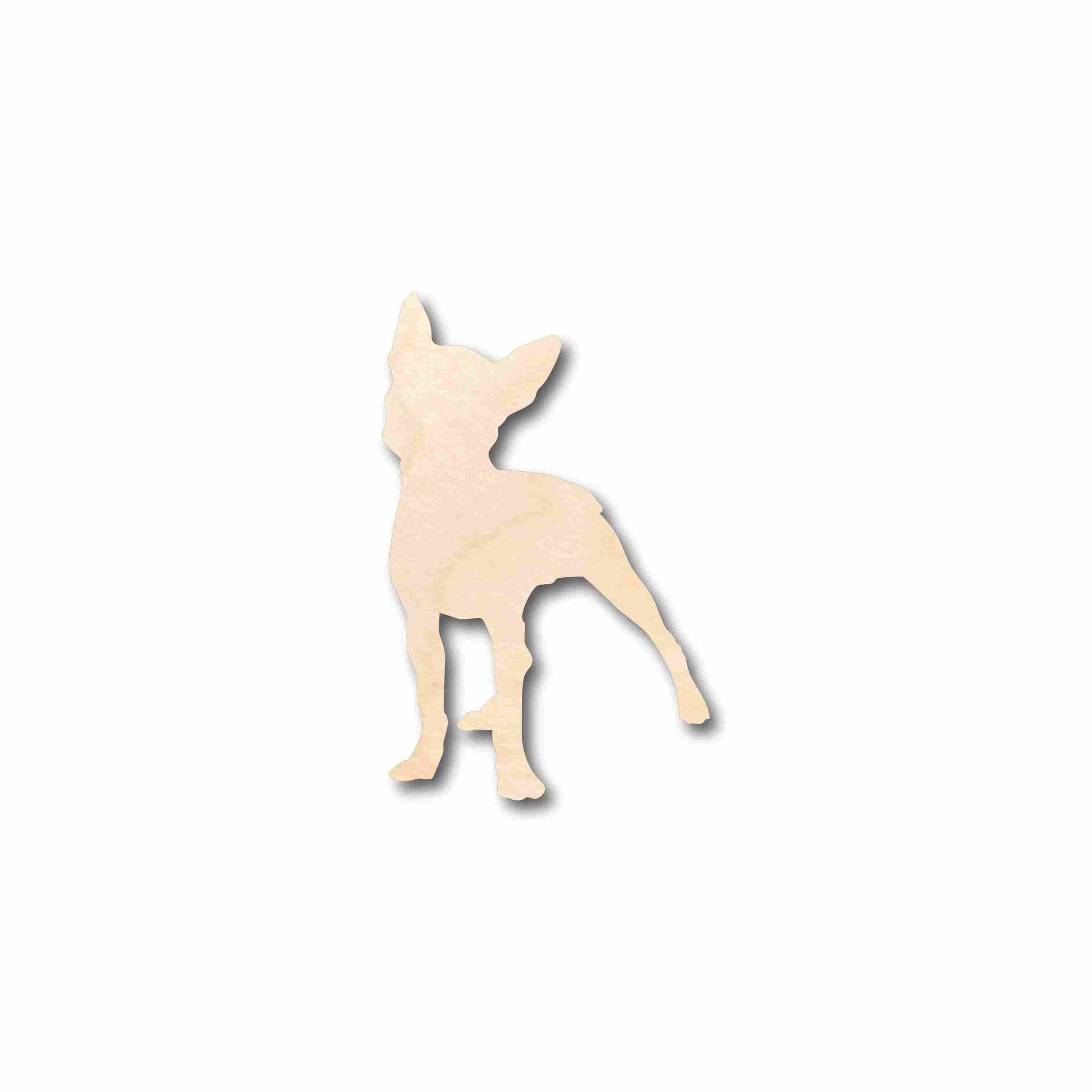 Unfinished Wood Craft for DIY: Small Boston Terrier Dog Silhouette - Up to 46 Do - It - Yourself Projects