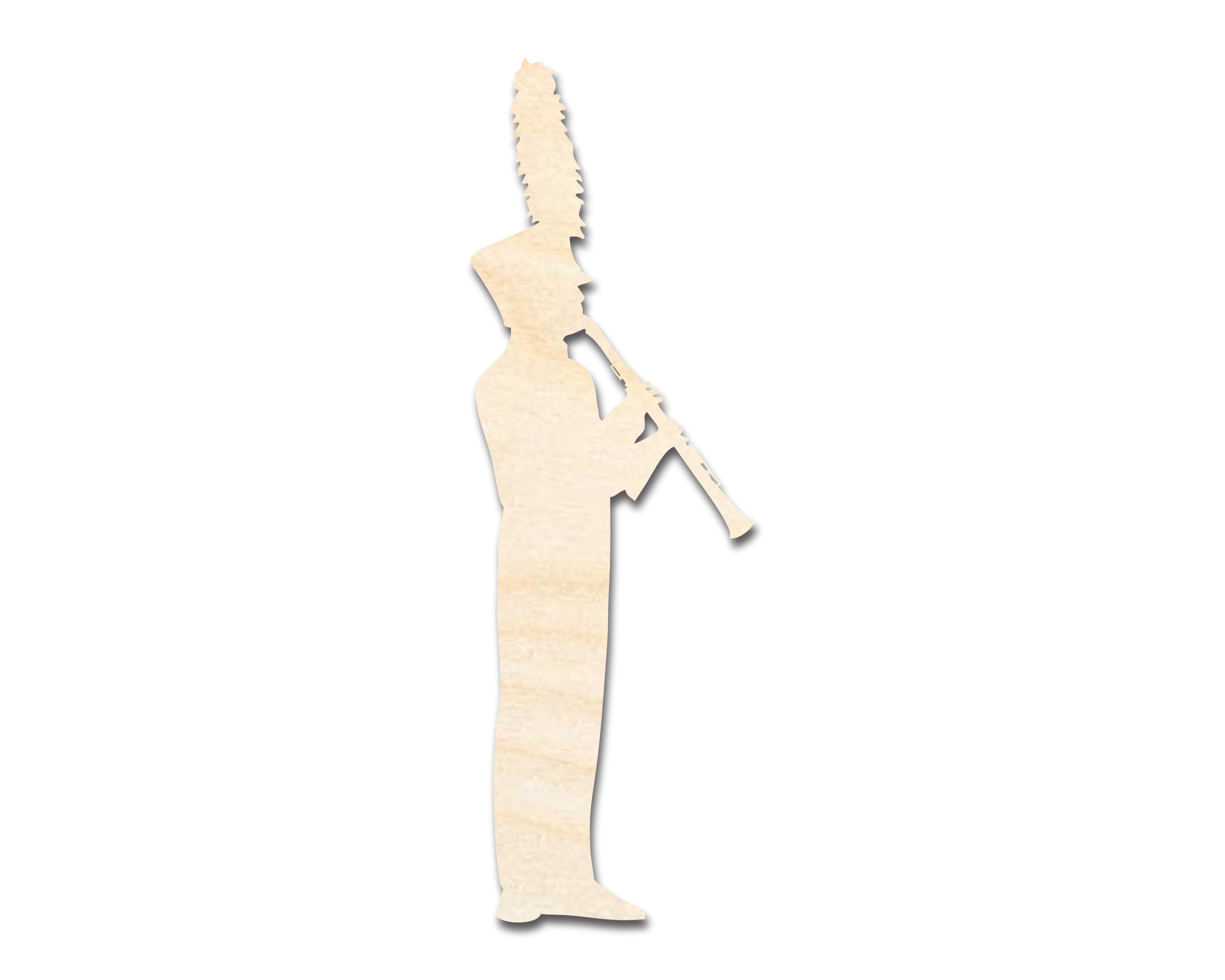 Unfinished DIY Marching Band Shape Craft Cutout with Sizes up to 46 Inches