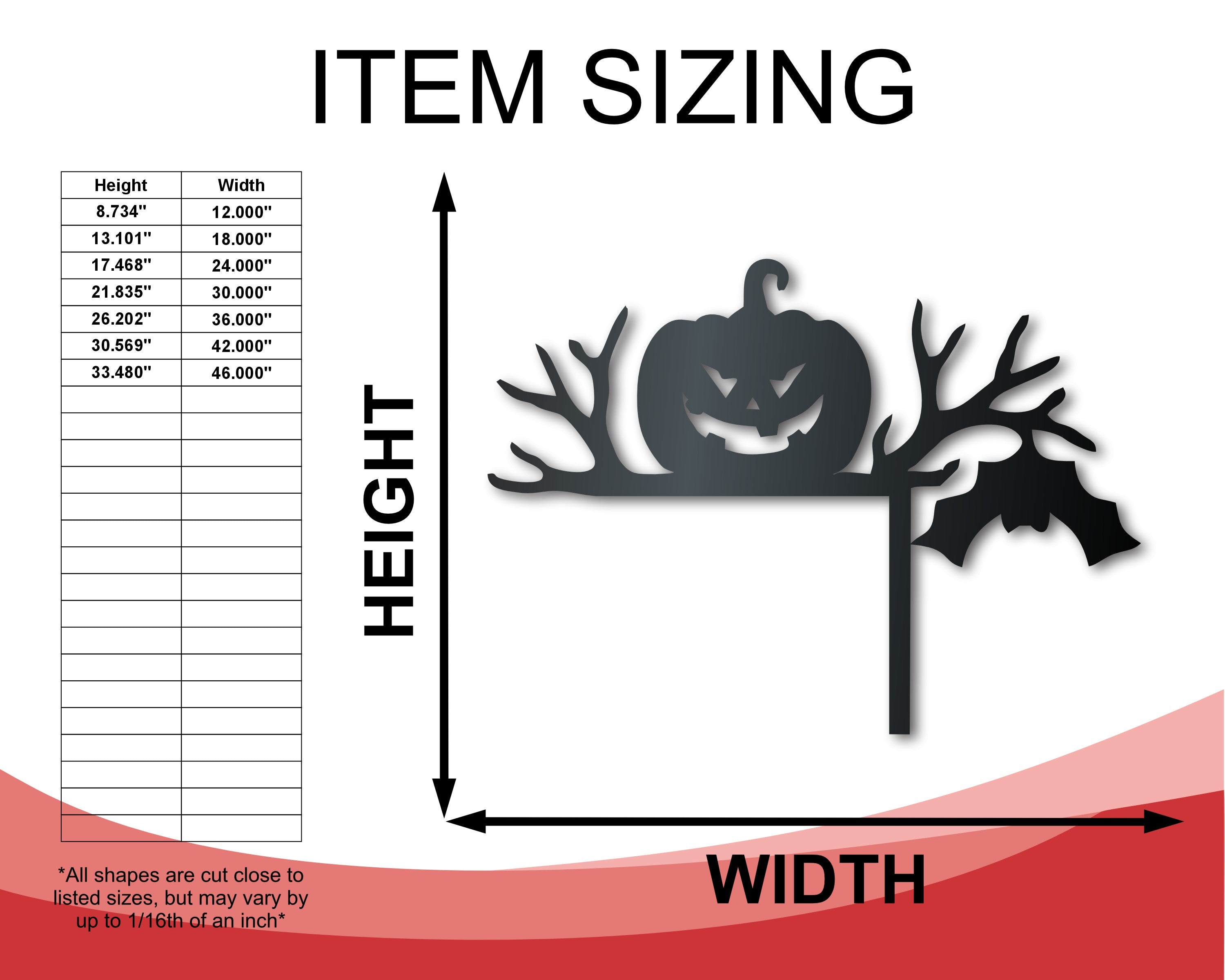 High - Quality Metal Decorative Pumpkin and Bat Corner Art for Indoor and Outdoor Halloween Decor with Up to 36 Pieces and More Than 20 Color Choices