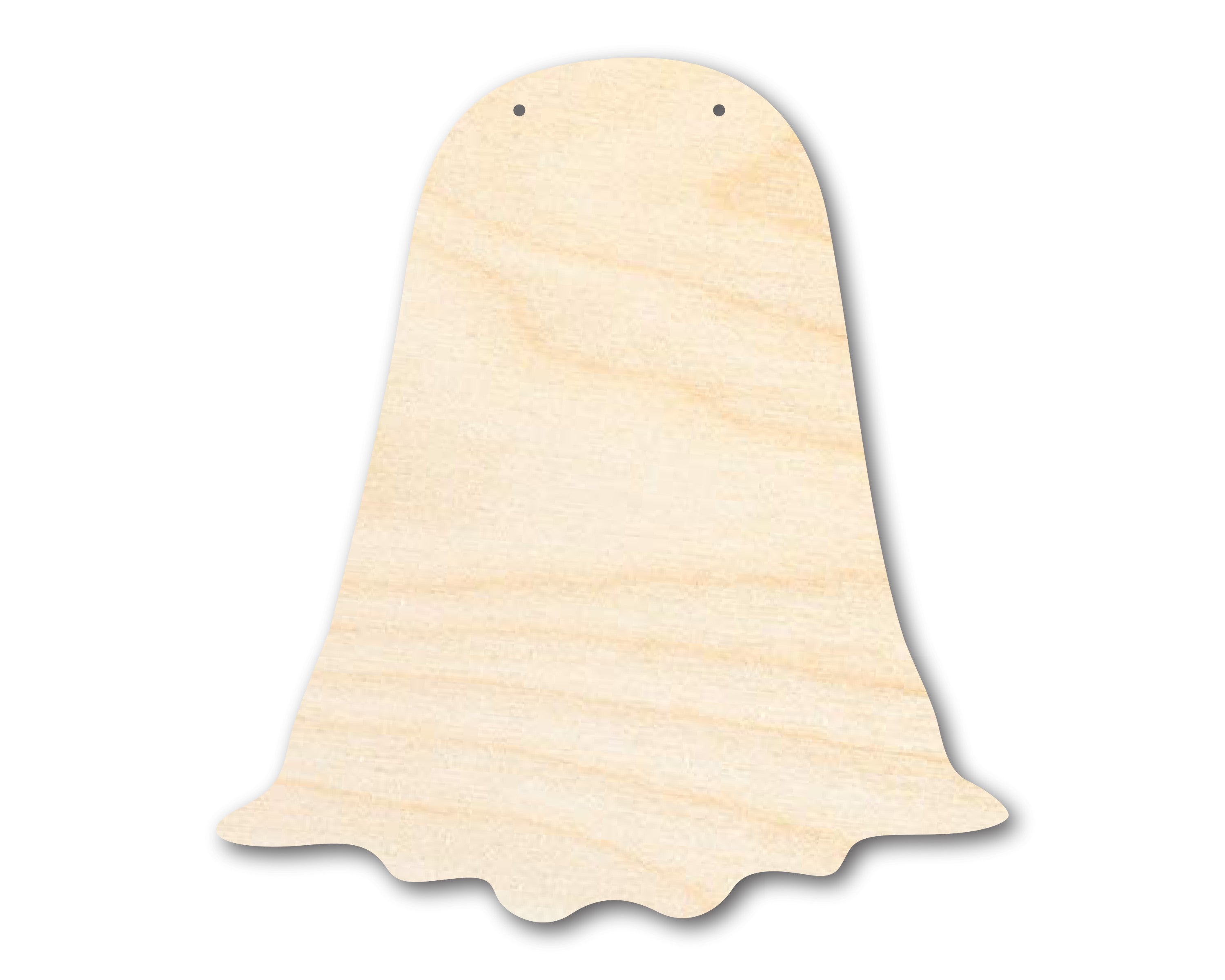 Unfinished DIY Craft Ghost Door Hanger - Up to 46 DIY Options for Your Door Decoration
