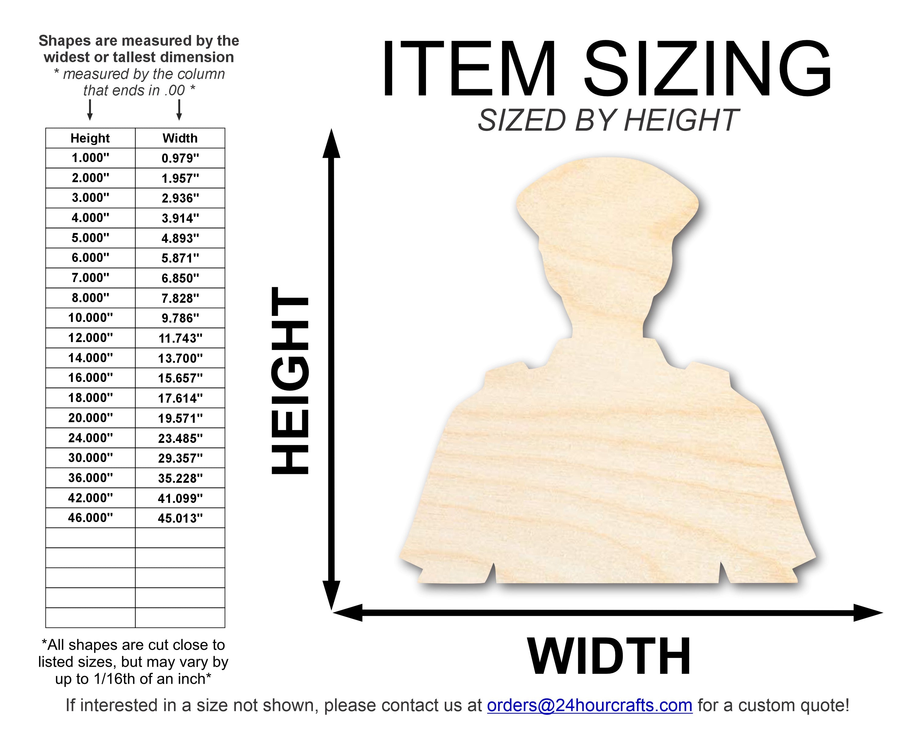 Unfinished DIY Craft Cutout in Police Officer Shape | Up to 46 DIY Projects Available