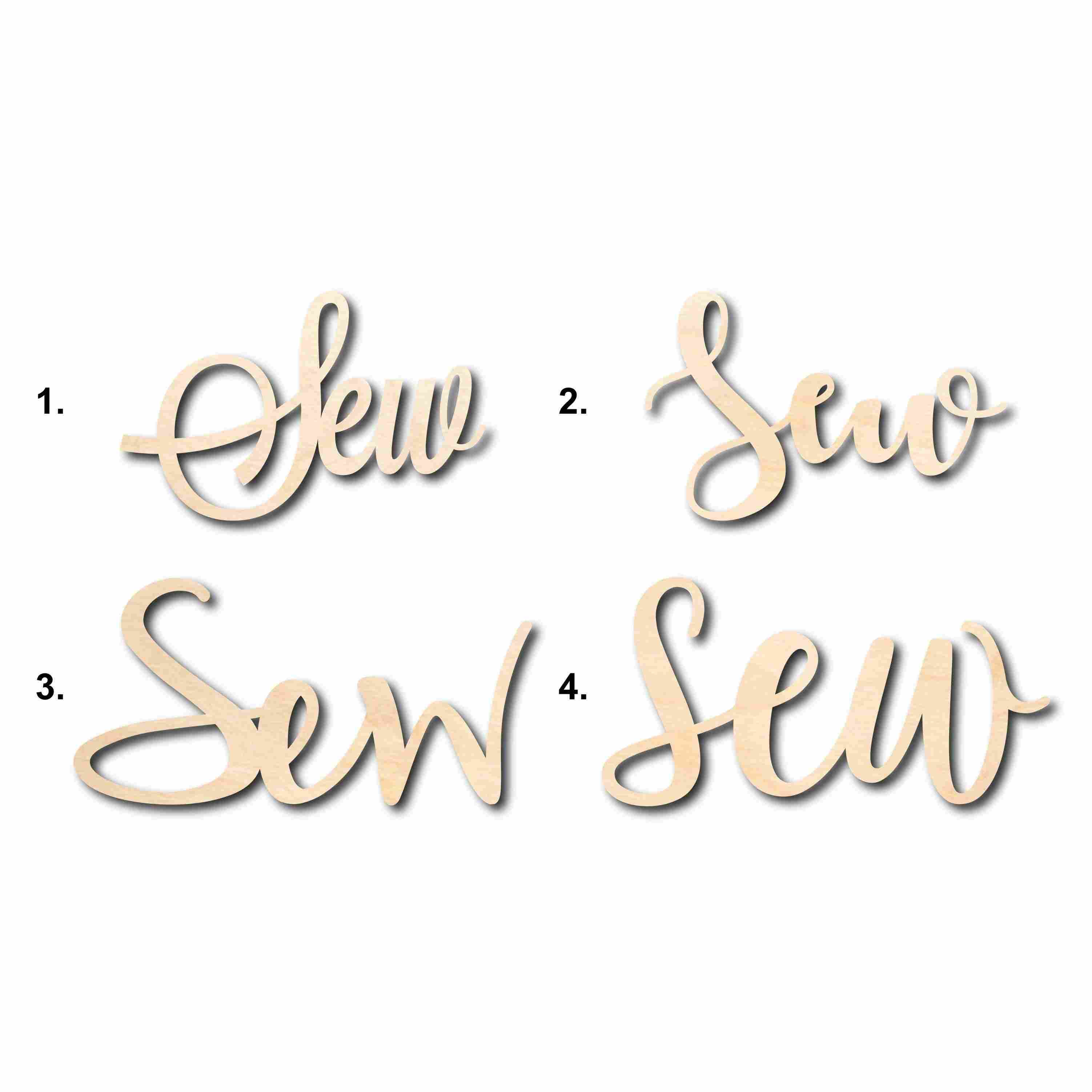 DIY Unfinished Wood Cutout for Home Decor - Sew Sign