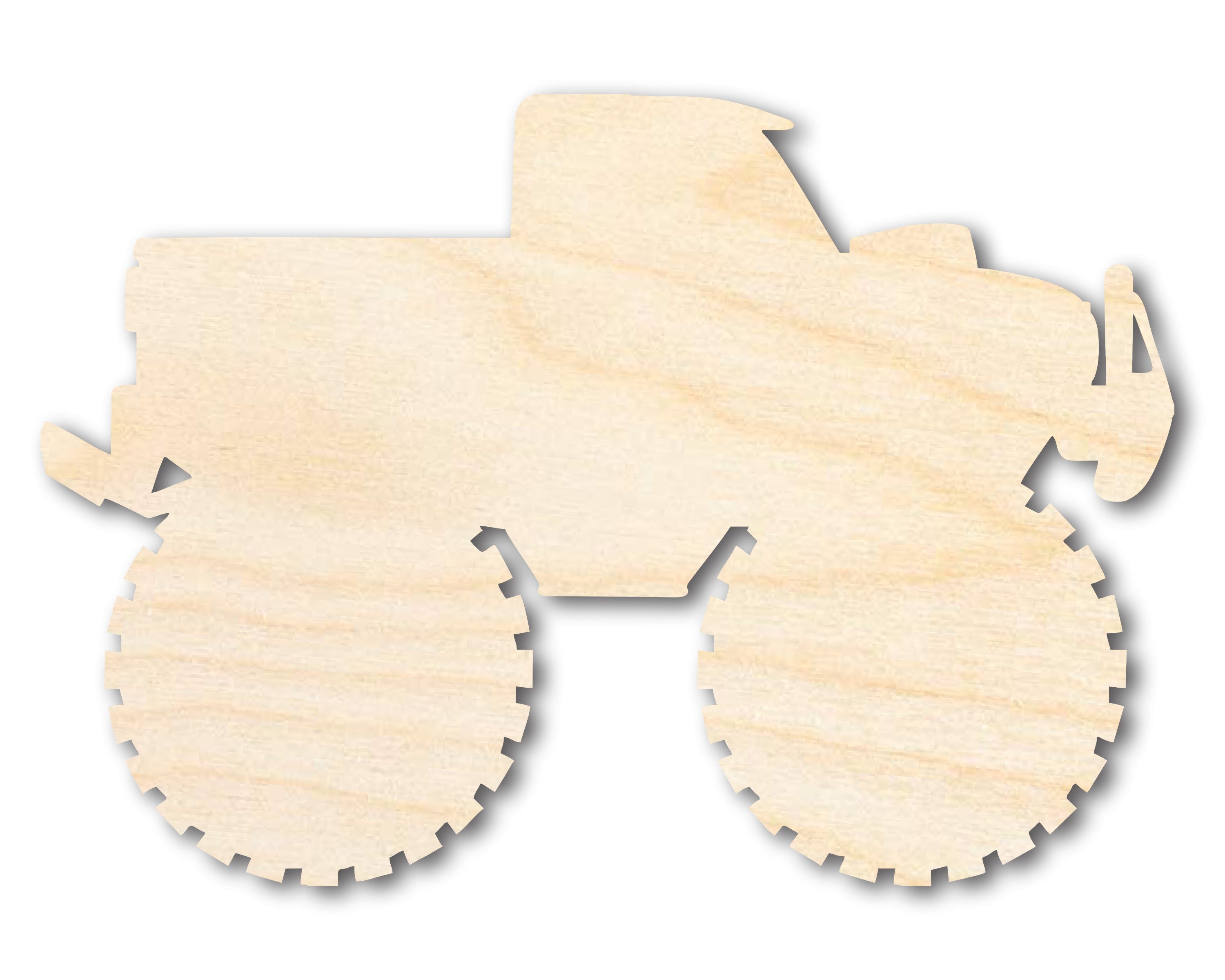 DIY Unfinished Monster Truck Shape Cutouts - Up to 46 DIY Options