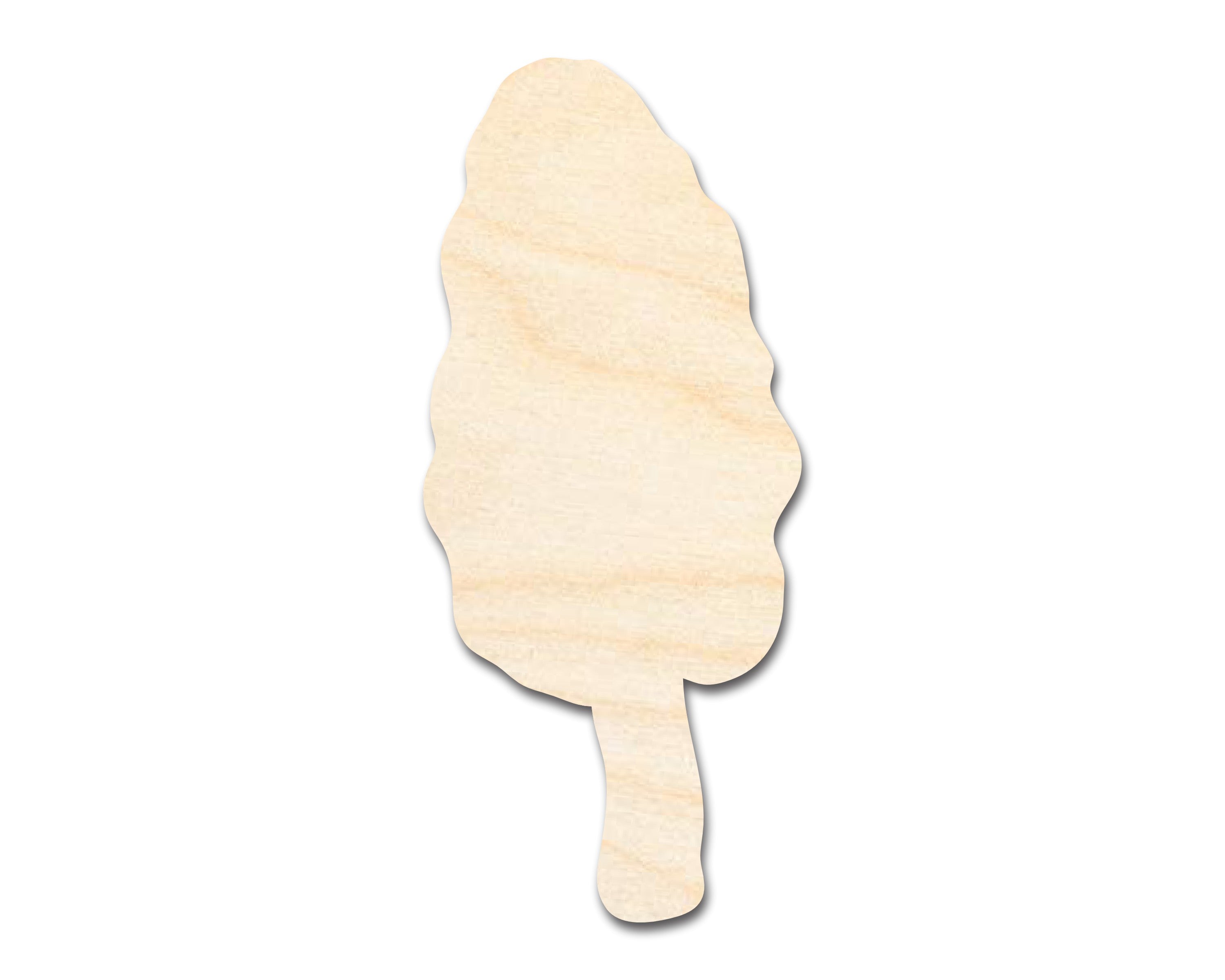 DIY Unfinished Morel Mushroom Shape Cutouts - Up to 46 Options
