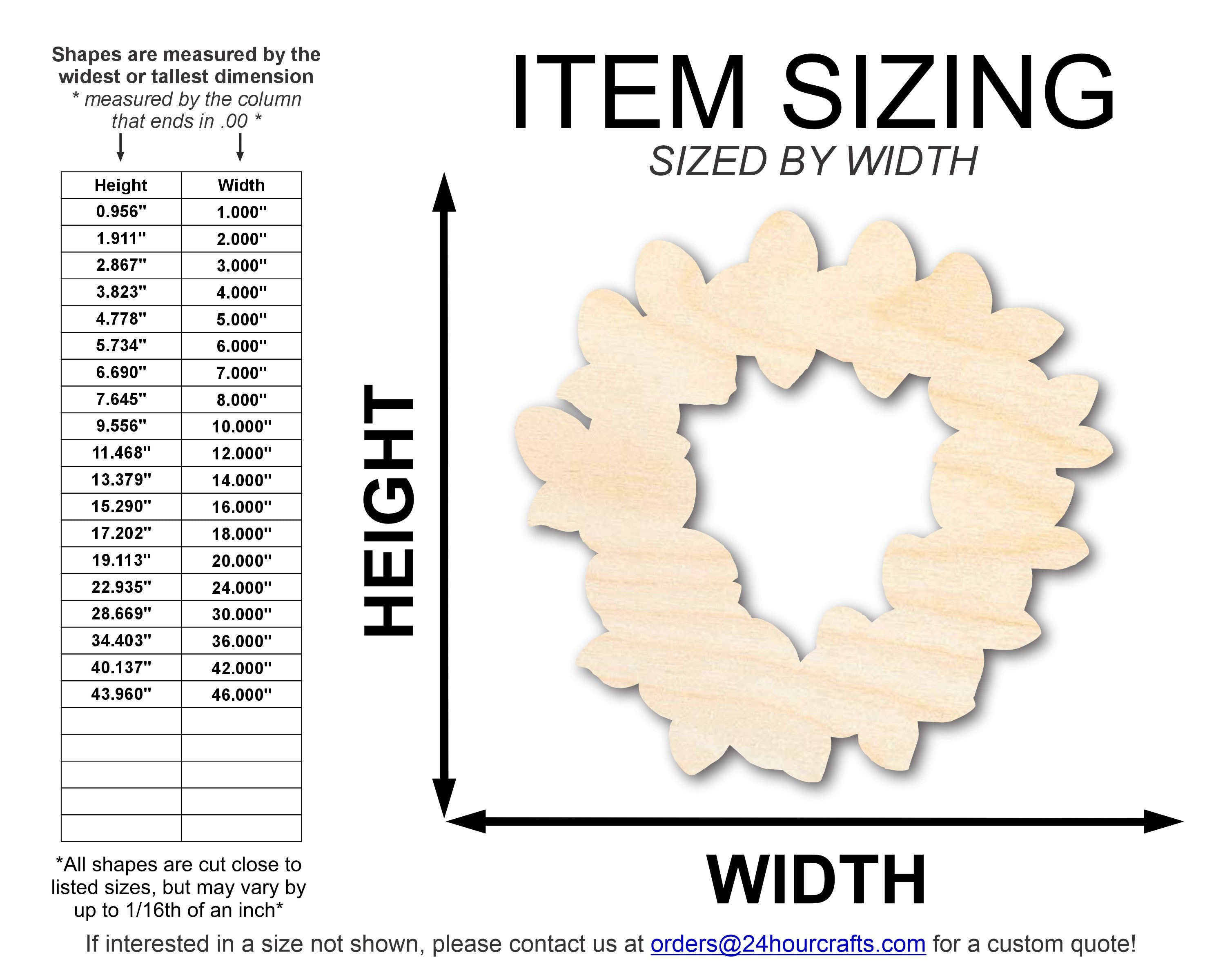 Unfinished DIY Hawaiian Lei Shape Craft Cutouts - Up to 46 Pieces for Do - It - Yourself Projects