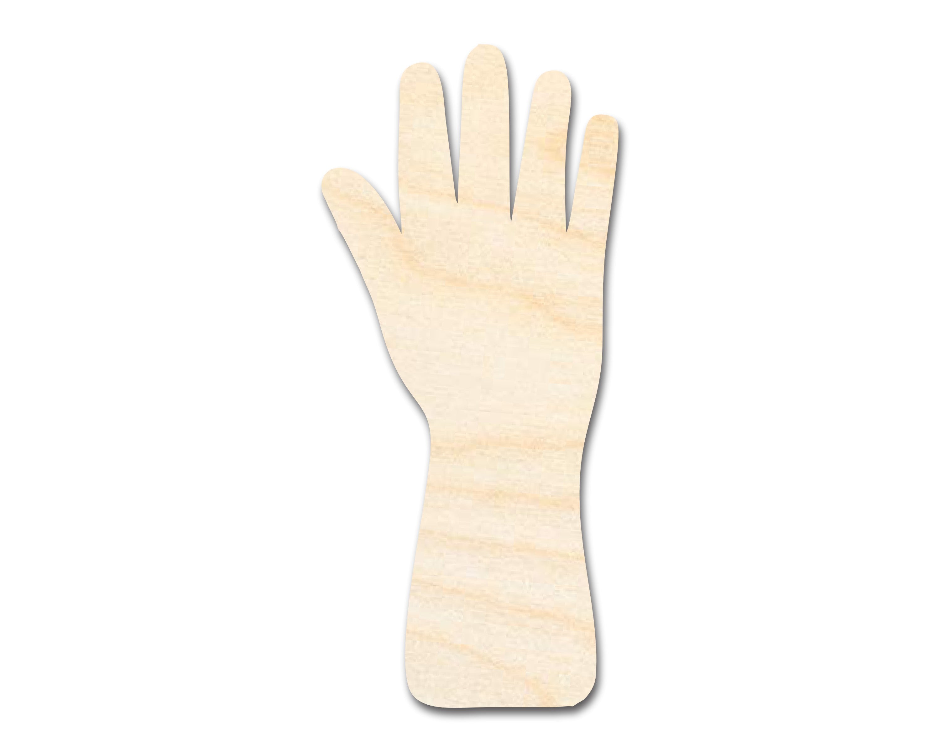 DIY Unfinished Garden Glove Shape Cutouts - Up to 46 Pieces for Crafts
